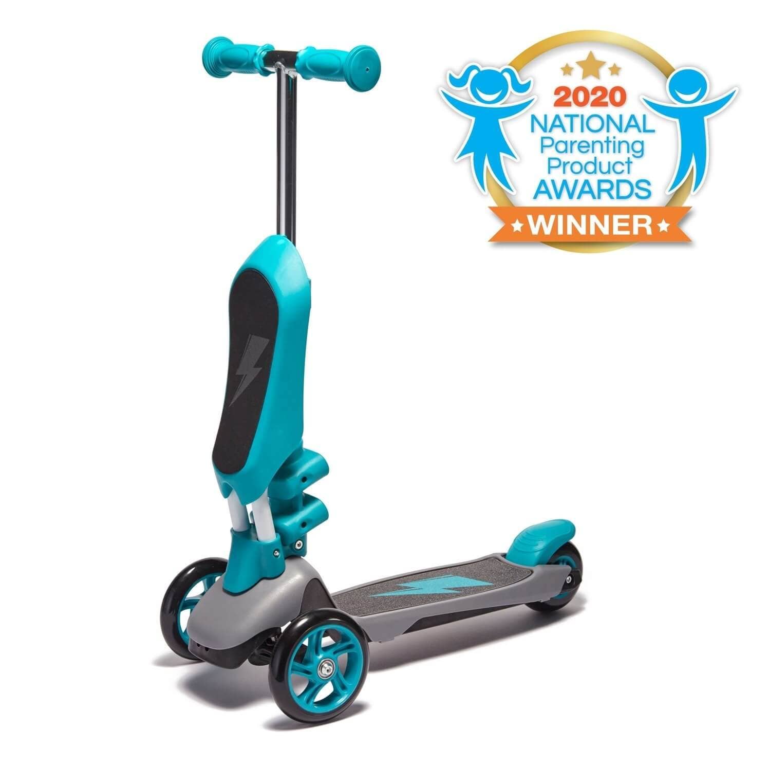 SVOLTA - Ace 2-in-1 Sit and Stand Convertible Scooter - Teal
