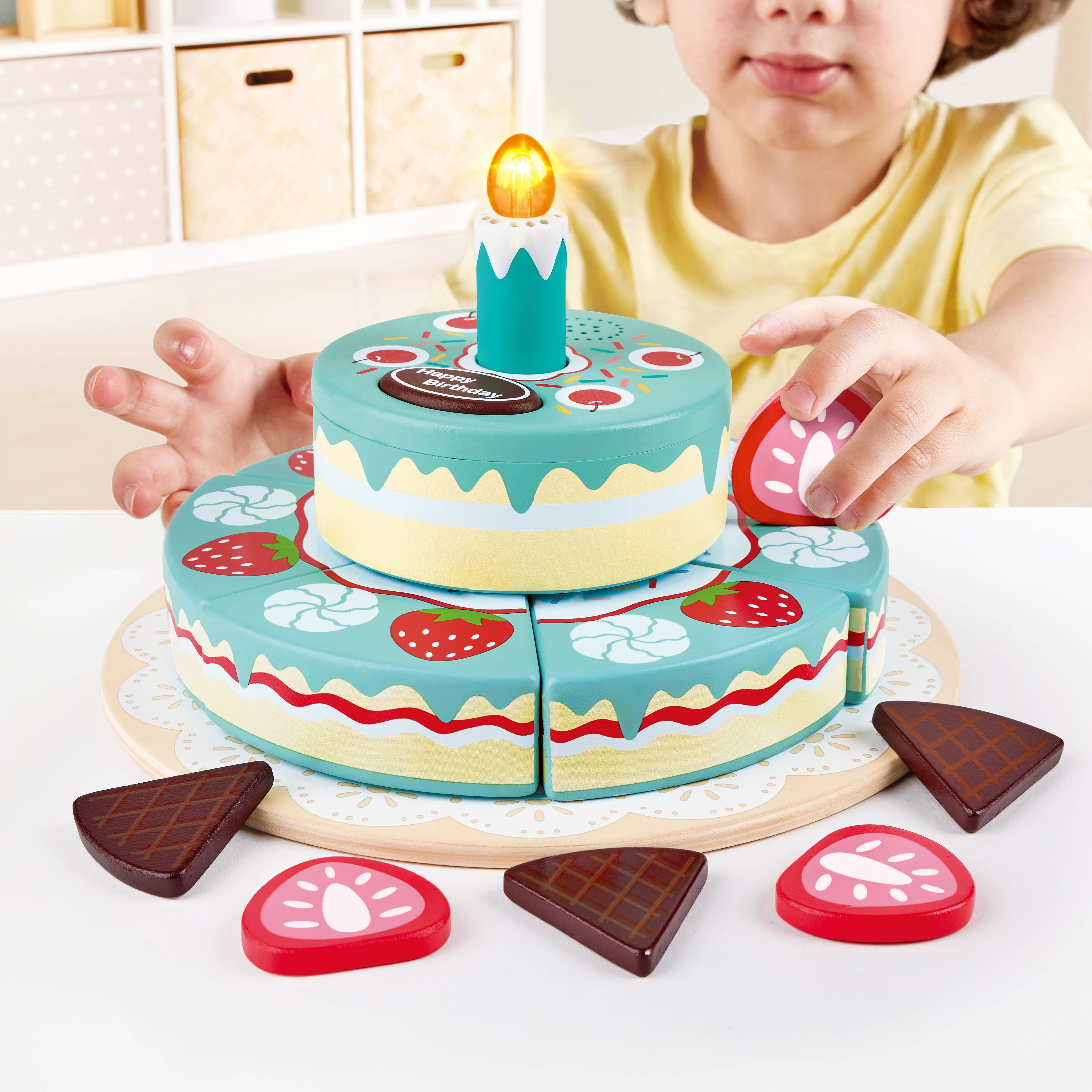 Hape Toys - Interactive Happy Birthday Cake