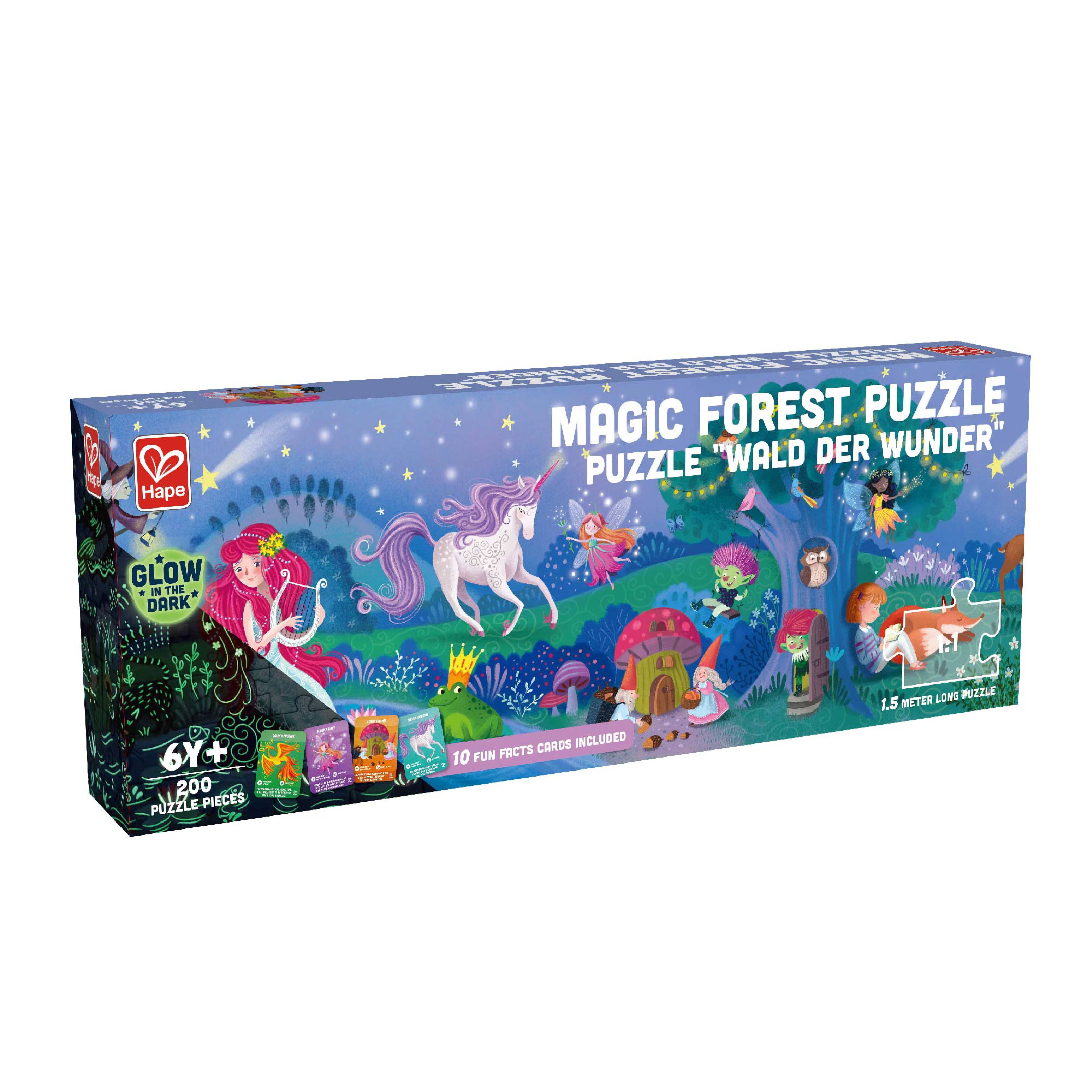 Hape Toys - Magic Forest Puzzle - Glow in the Dark!