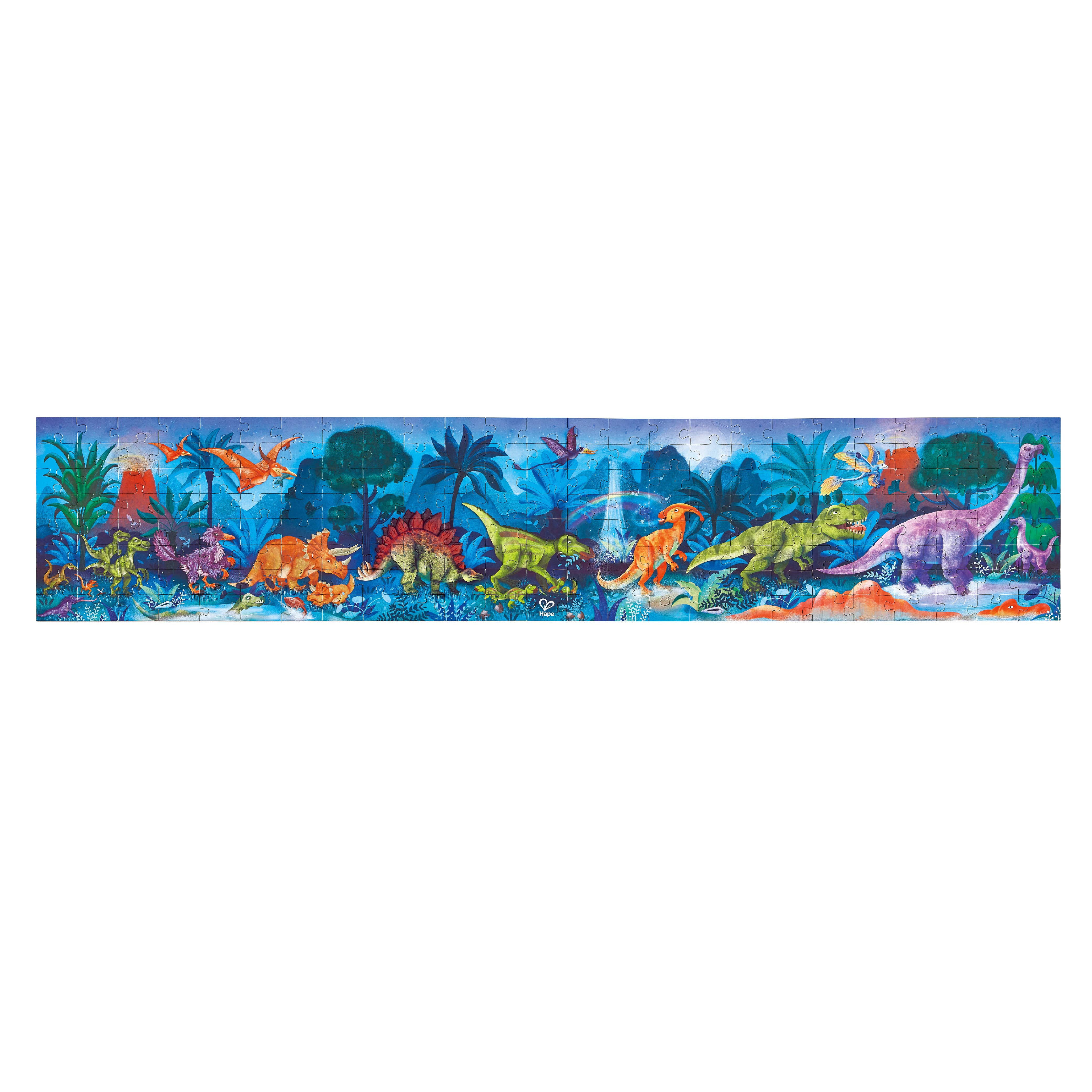 Hape Toys - Dinosaurs Puzzle - Glow in the Dark!