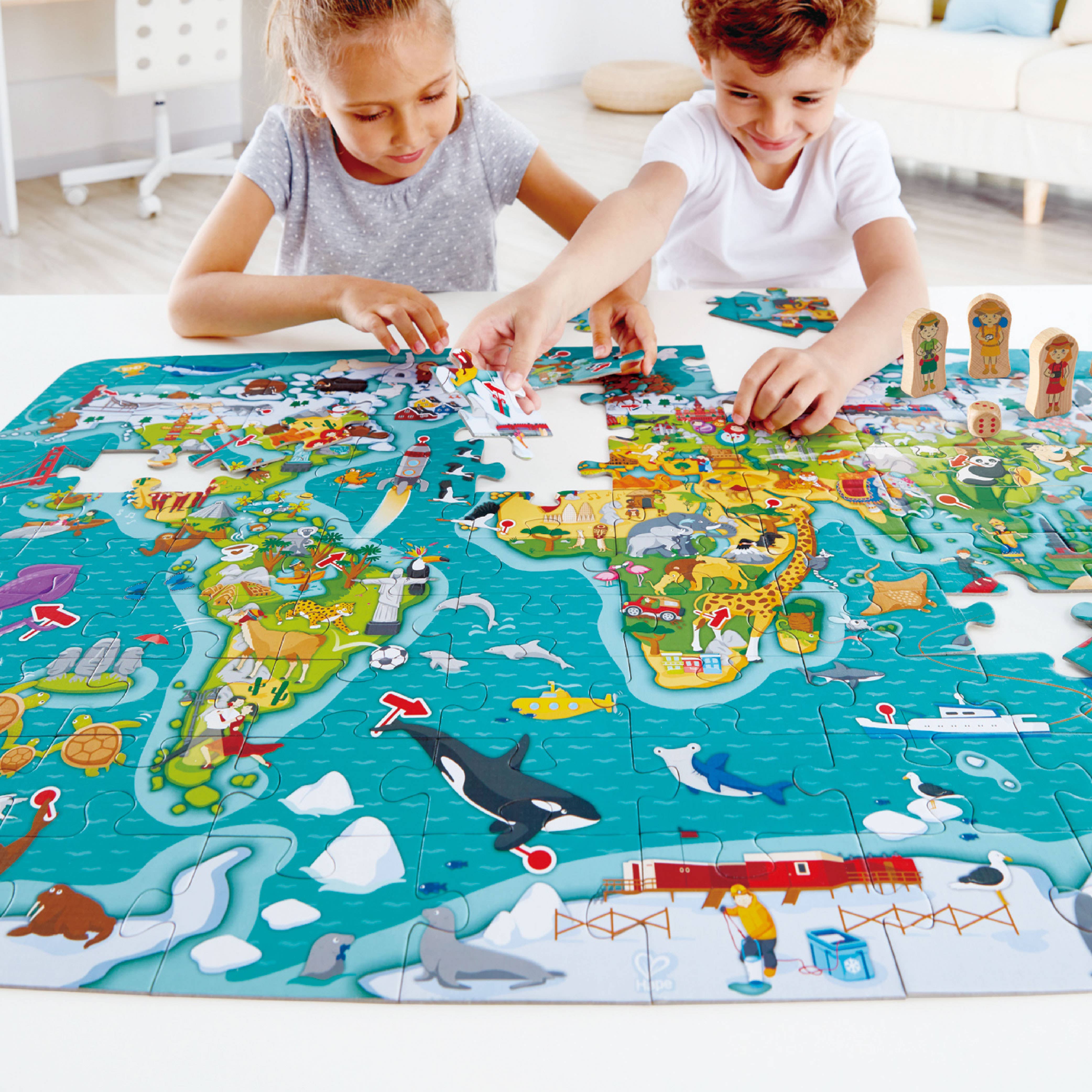 Hape Toys - World Observation Puzzle