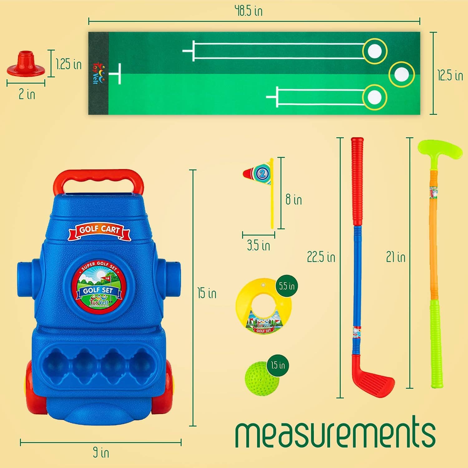 ToyVelt - ToyVelt / Kids Golf Set