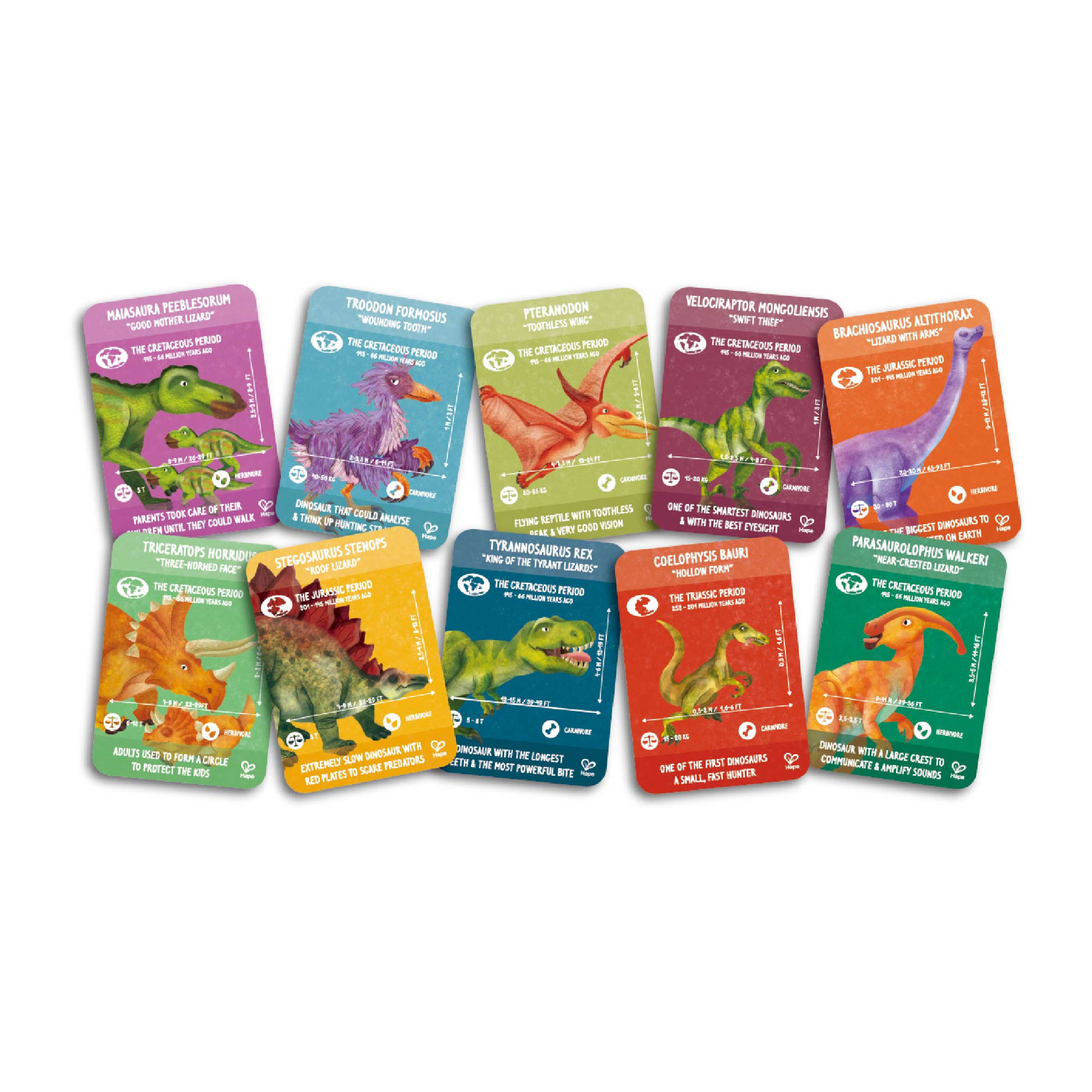 Hape Toys - Dinosaurs Puzzle - Glow in the Dark!