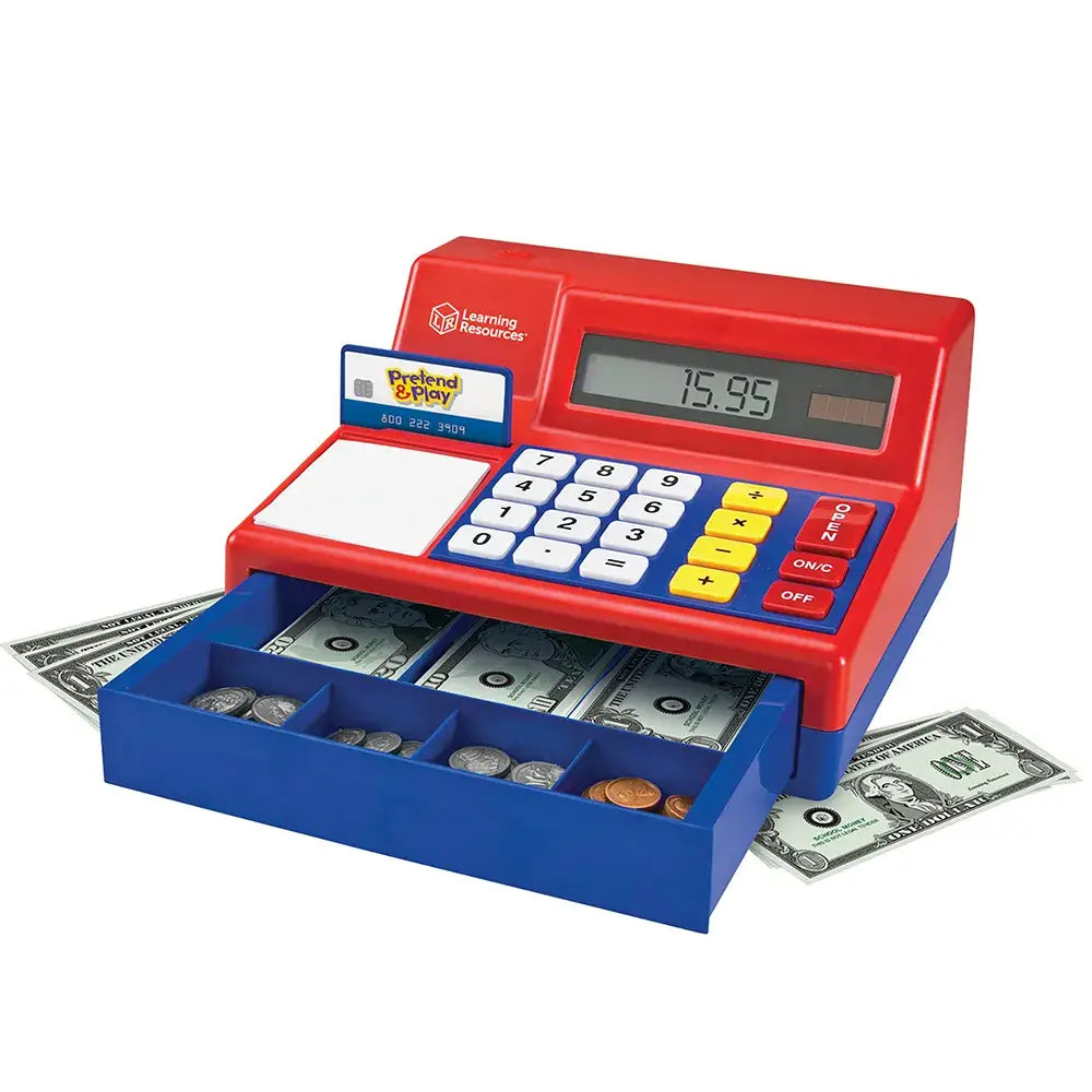 Learning Resources - Pretend & Play® Calculator Cash Register