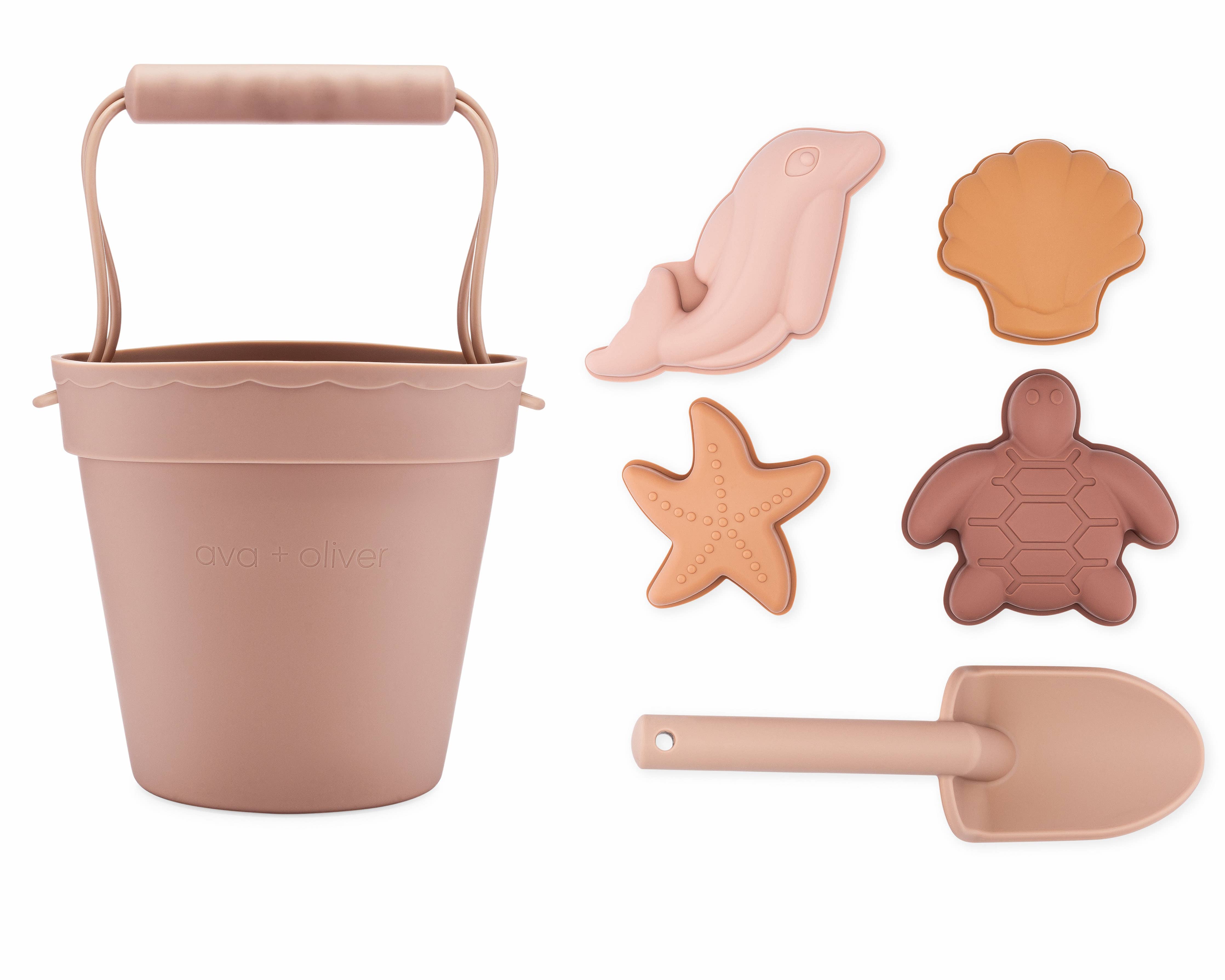 ava + oliver - Pink Sand Beach Set