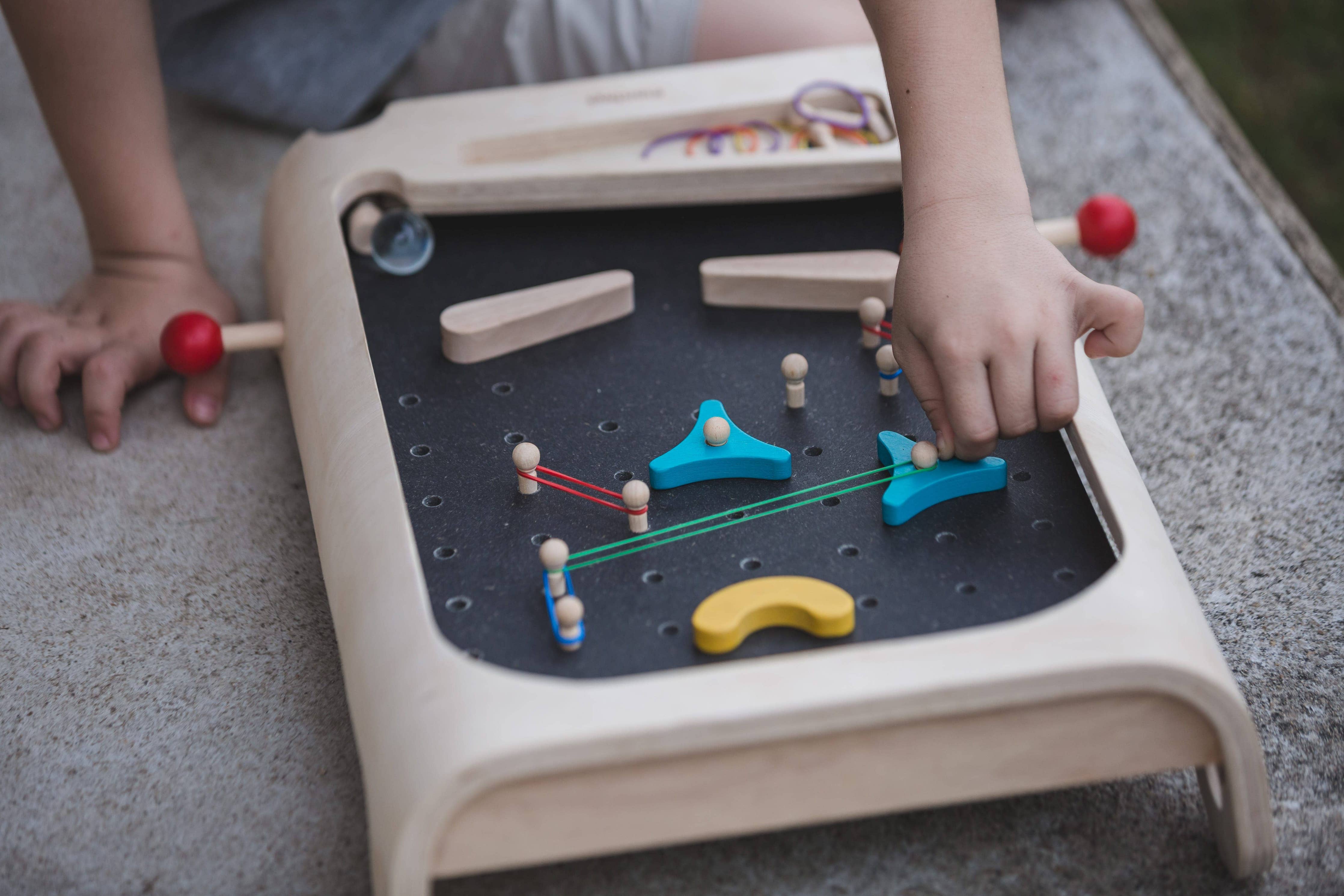 PlanToys - Classic Pinball Toy Set