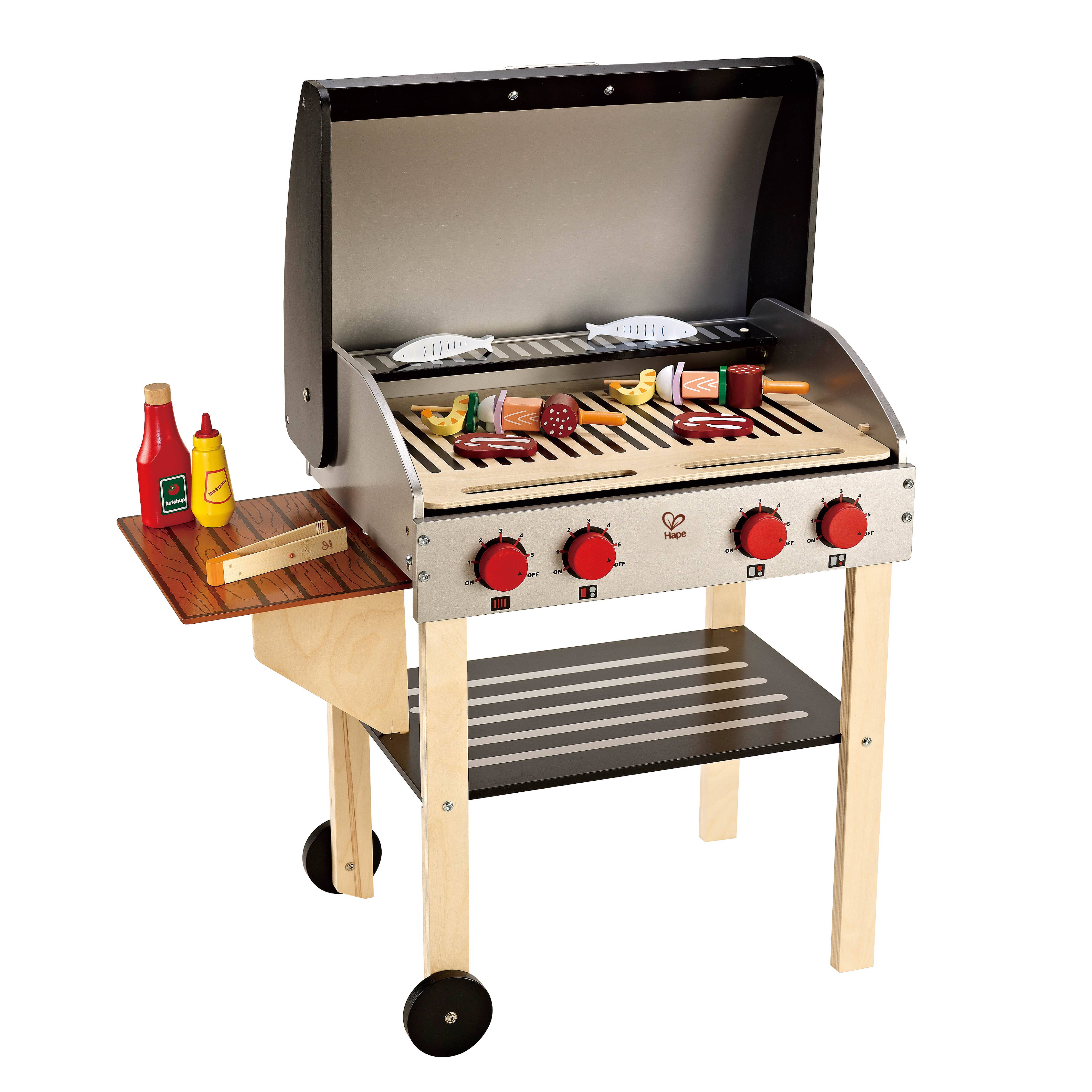 Hape Toys - Gourmet Grill With Food