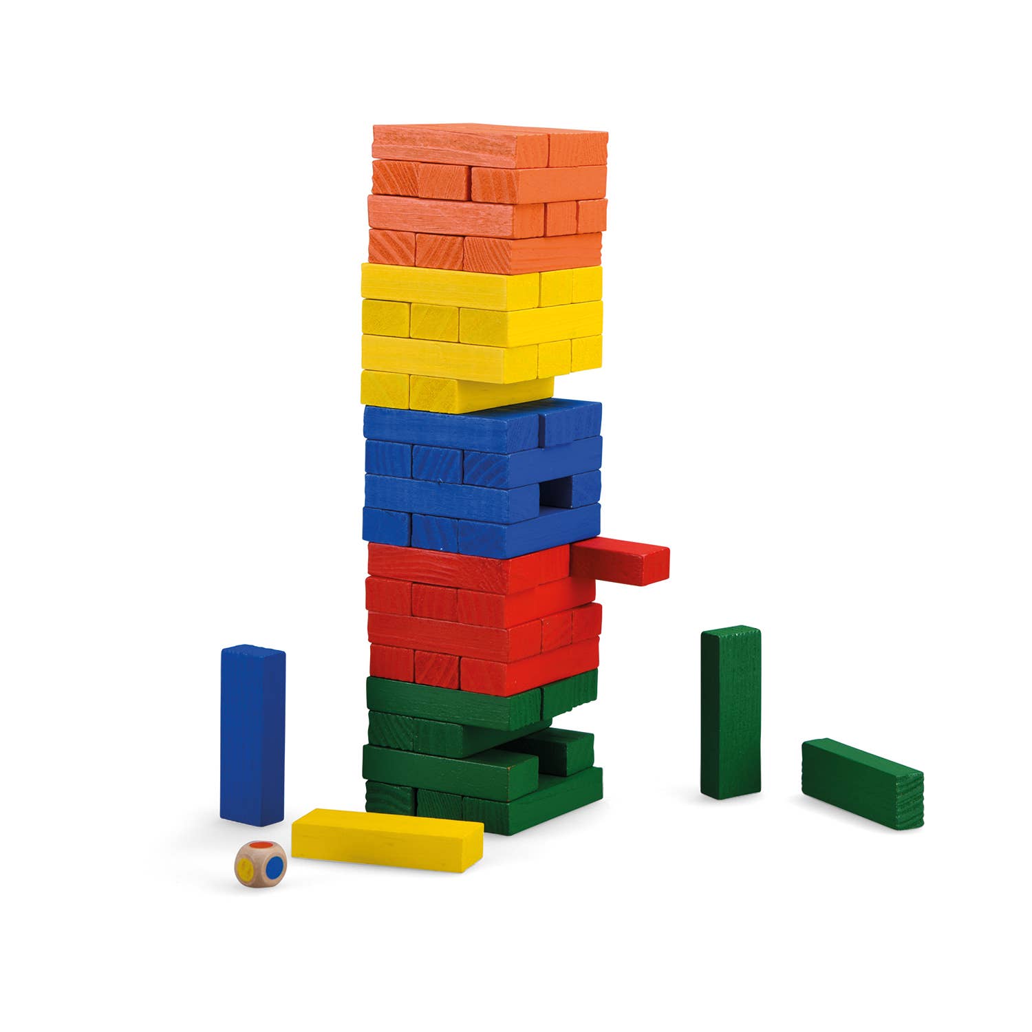 Moulin Roty - Wooden Tumbling Tower - Recreational Toys
