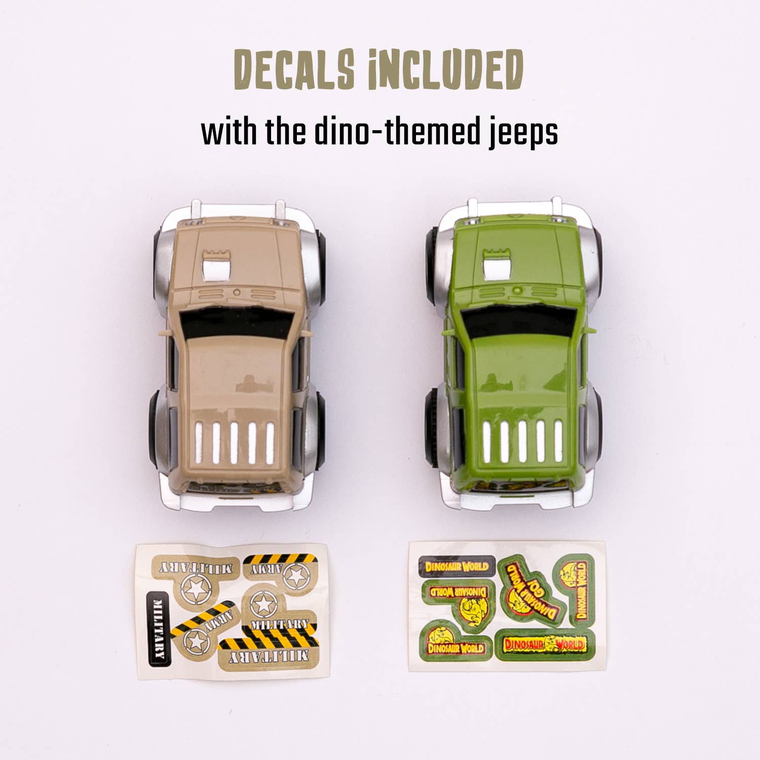 JitteryGit - 6 Piece Battery Power Toy Race Car Truck Jeep Collection Set