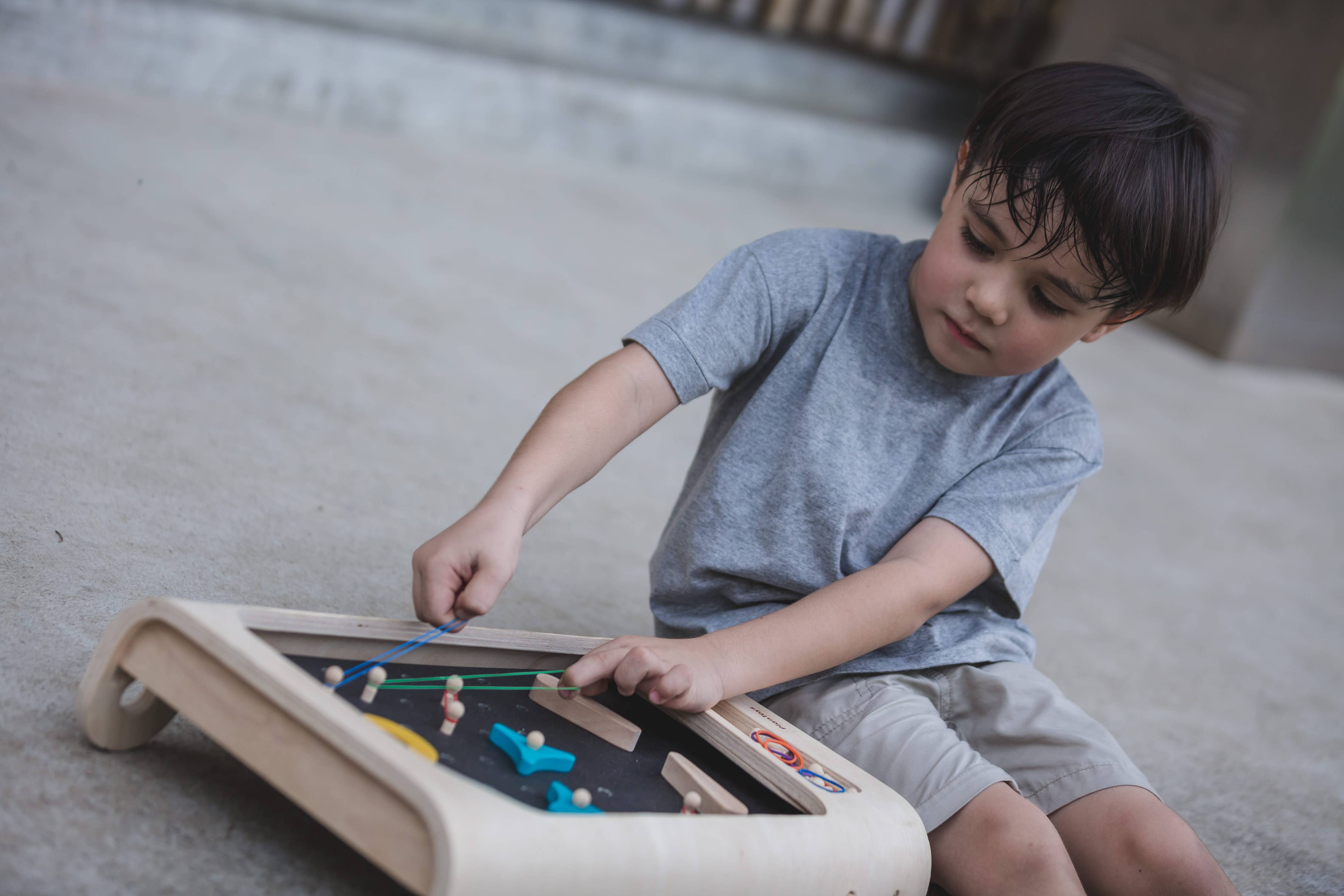 PlanToys - Classic Pinball Toy Set