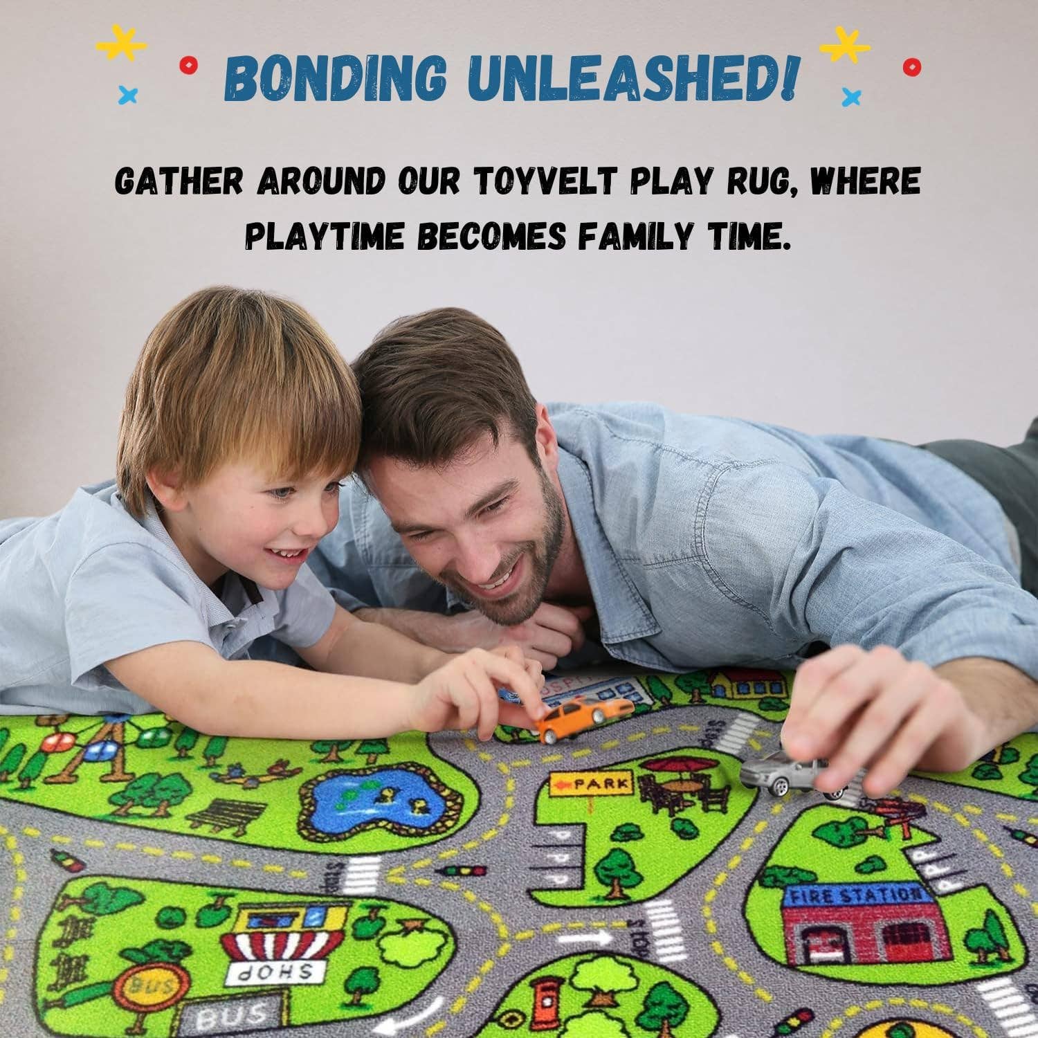 ToyVelt - ToyVelt / Playmat Road Carpet