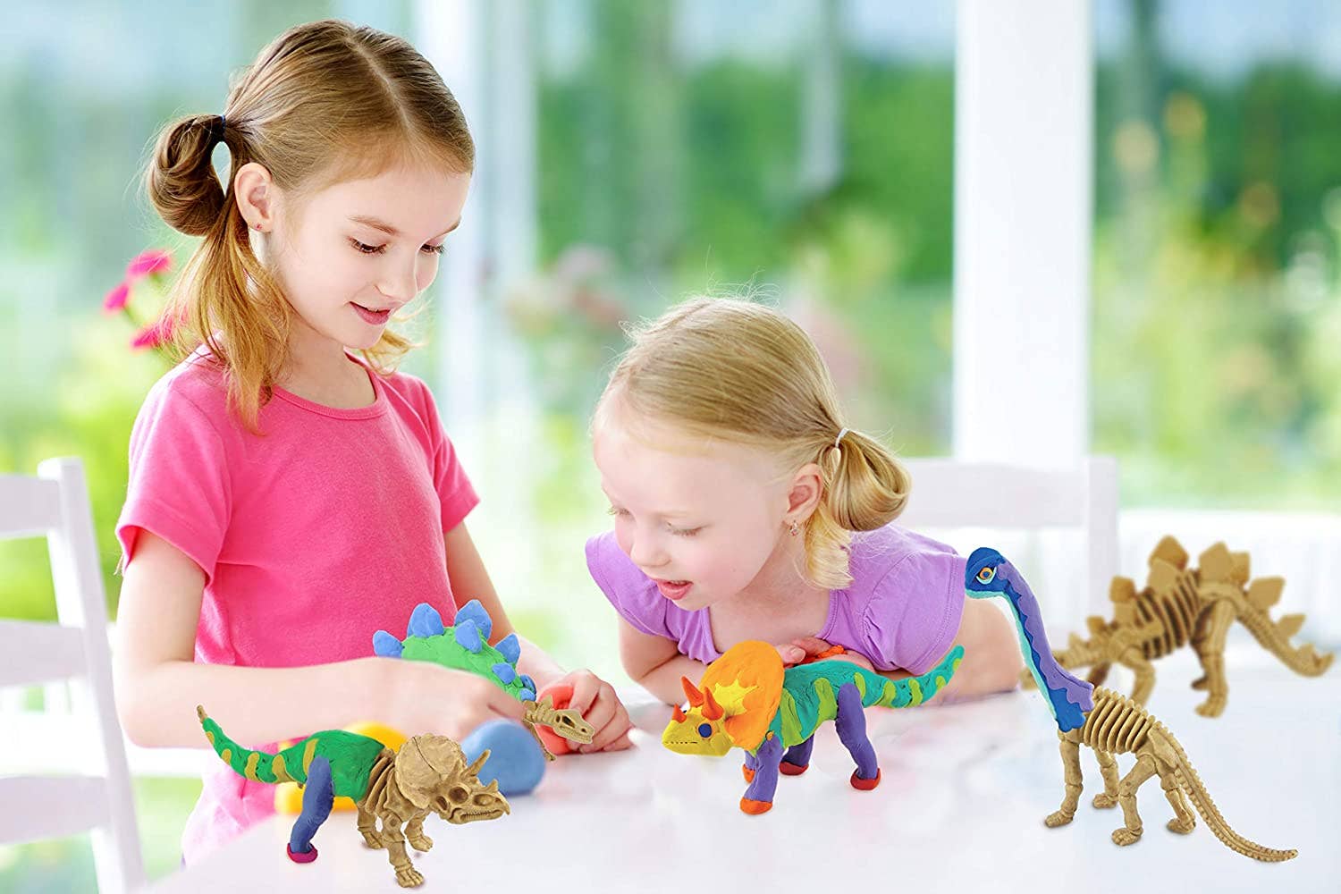 Dan&Darci - Dino Clay Models with Modeling Clay
