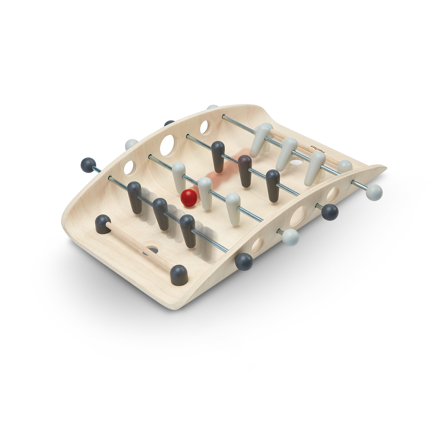 PlanToys - Classic Wooden Kids Soccer Game