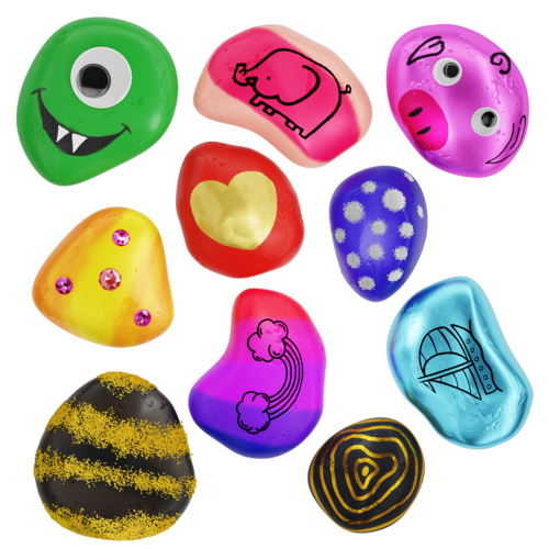 Dan&Darci - Rock Painting Kit