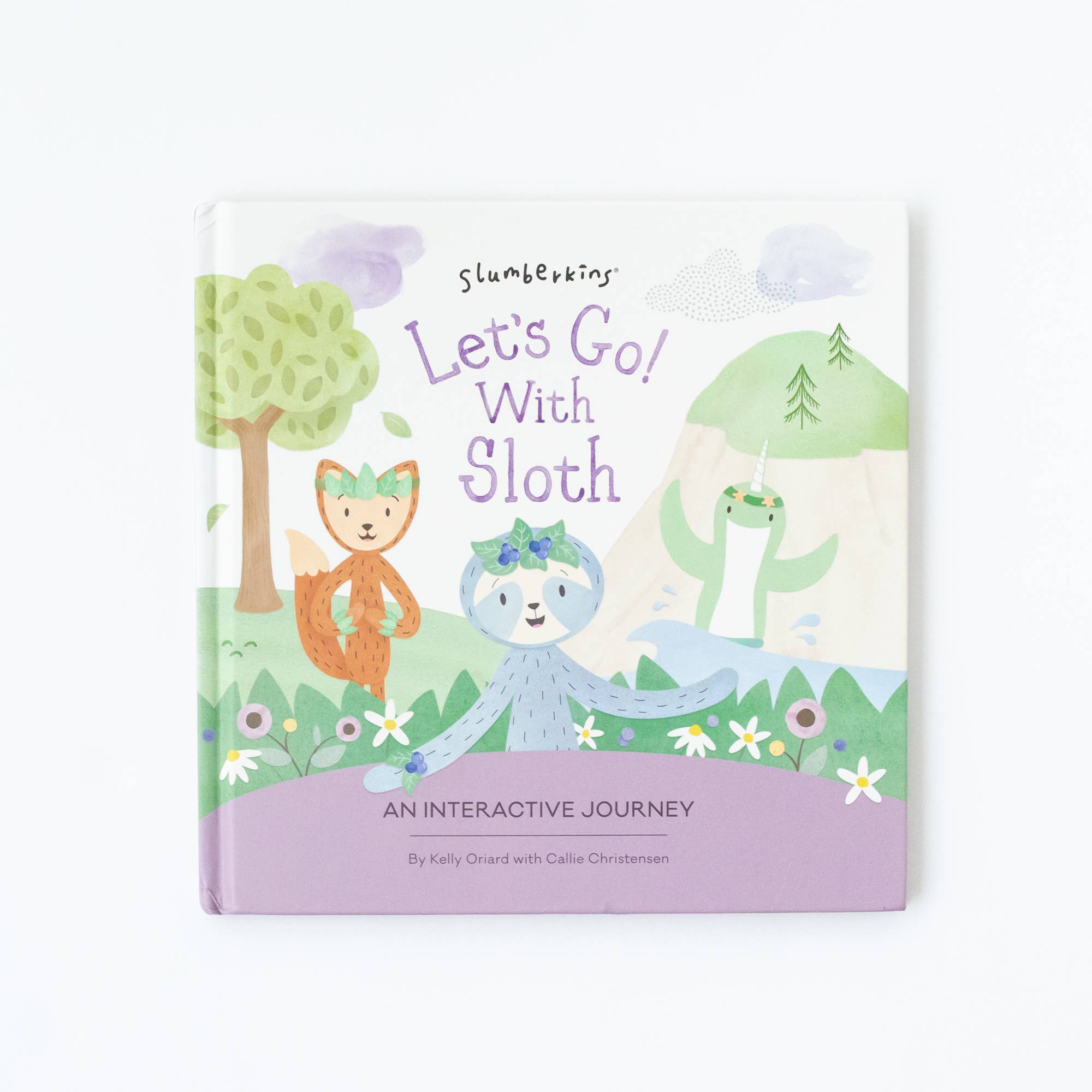 Slumberkins Inc. - Let's Go! With Sloth Hardcover Book