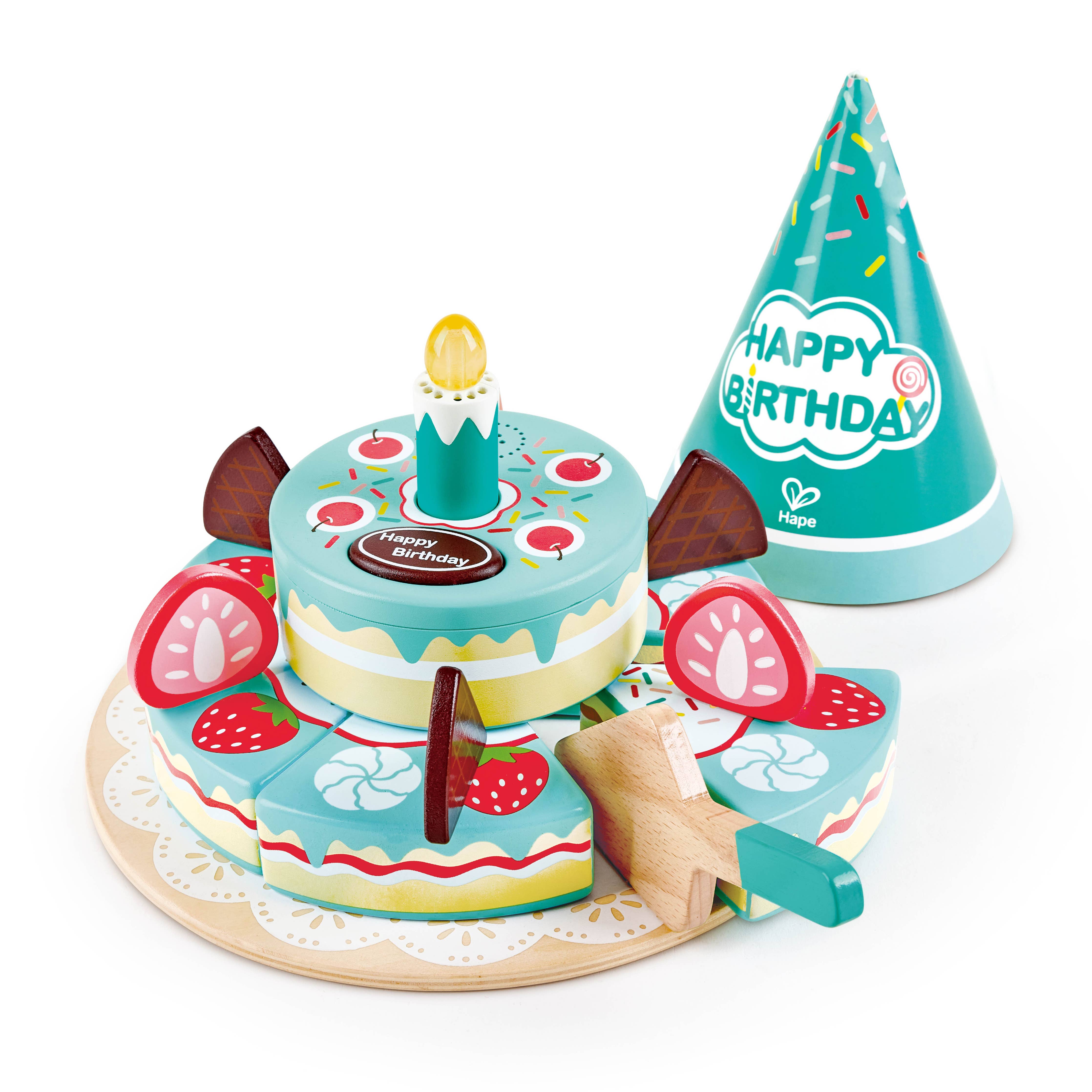 Hape Toys - Interactive Happy Birthday Cake