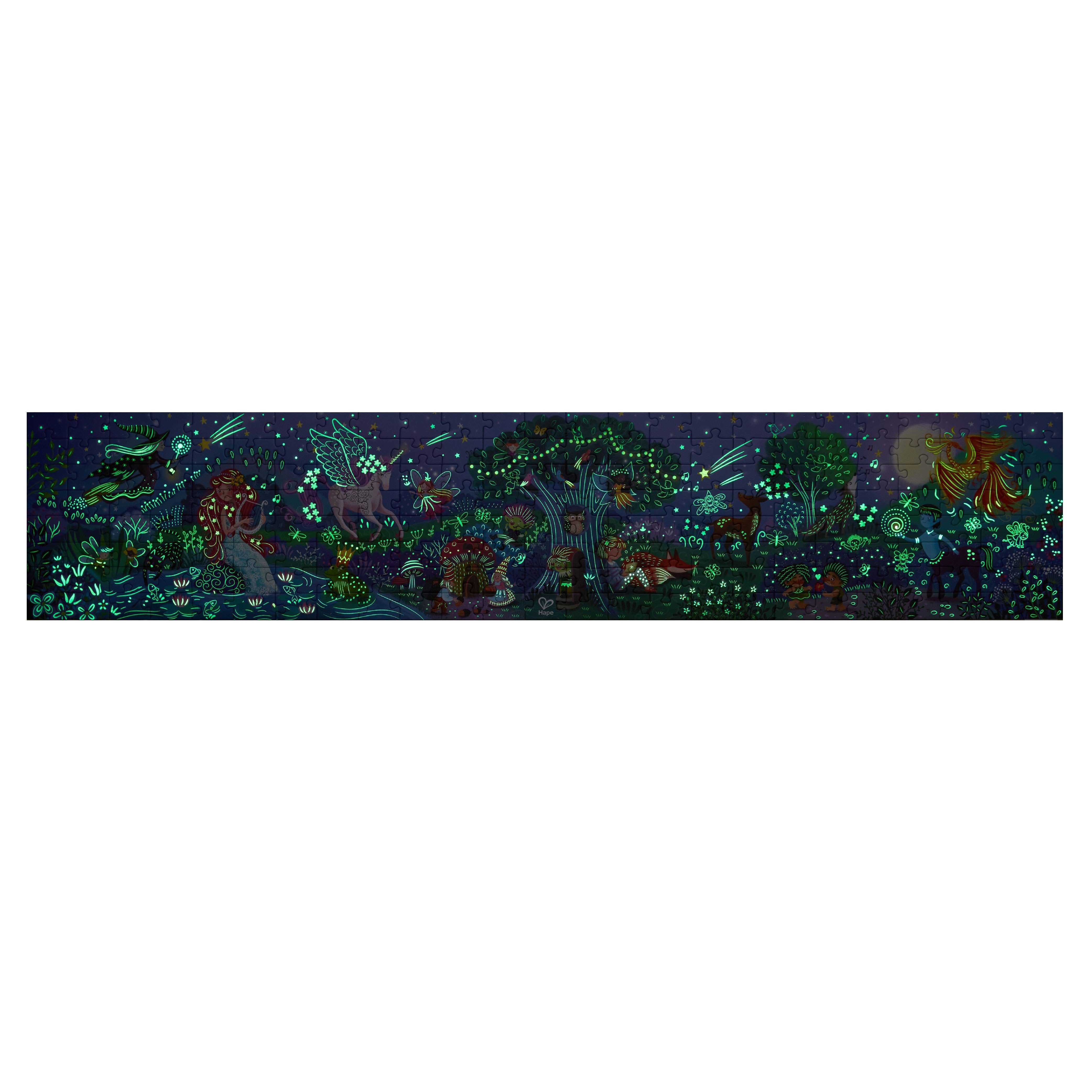 Hape Toys - Magic Forest Puzzle - Glow in the Dark!