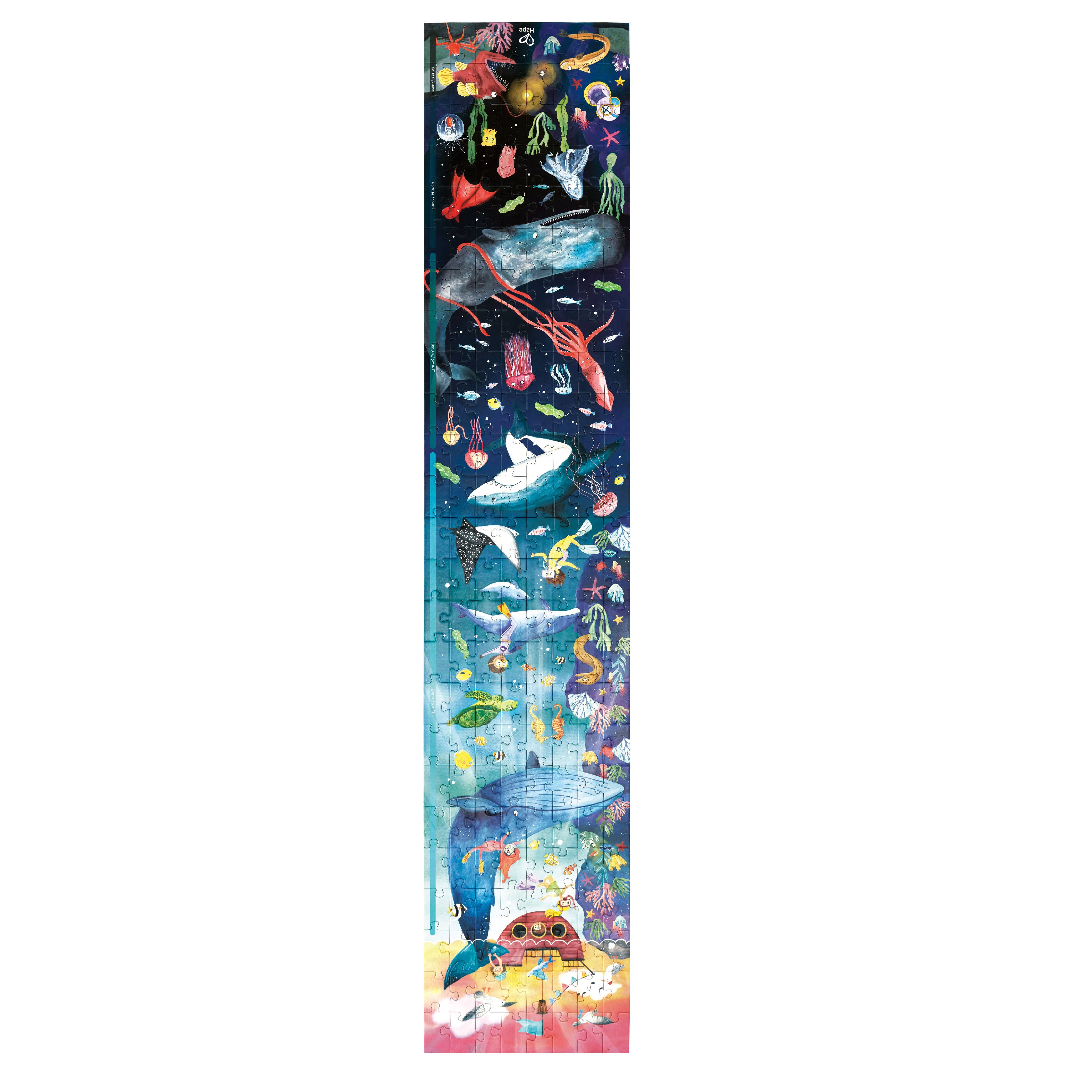 Hape Toys - Ocean Life Puzzle - Glow in the Dark!