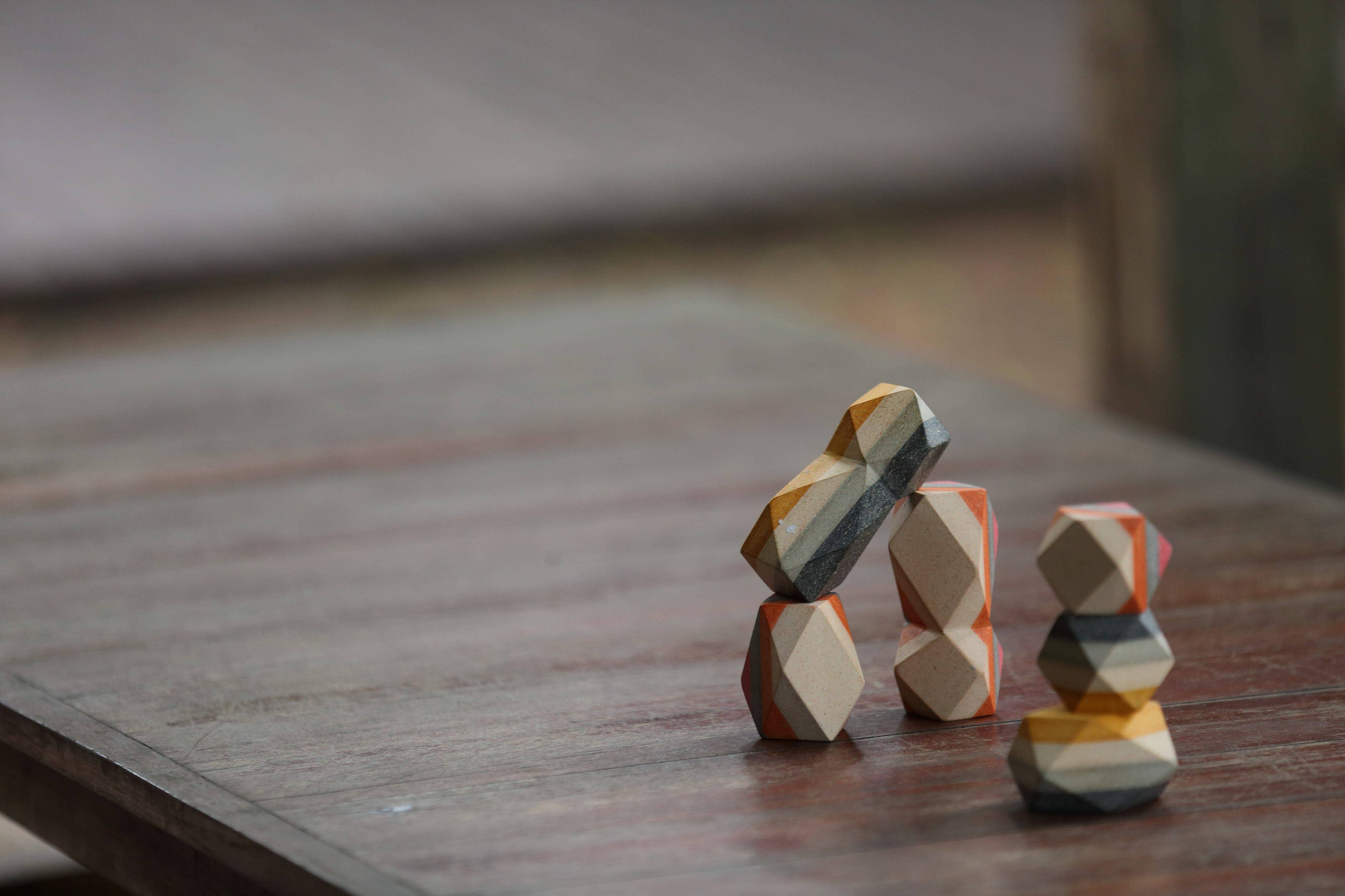 PlanToys - Geo Stacking Rock