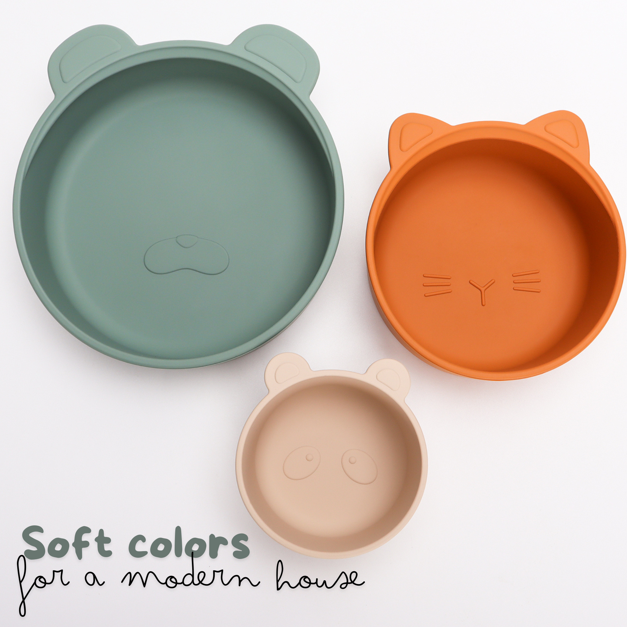Ali+Oli - Stackable Snack Bowl Set