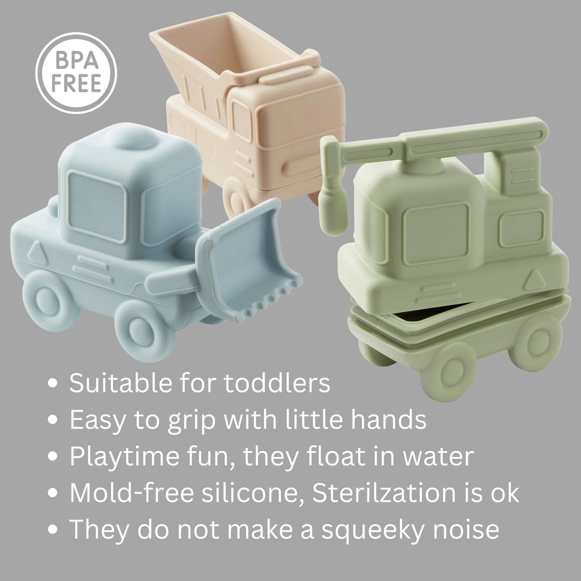 Ali+Oli - Bath Toys 3pc Water Set