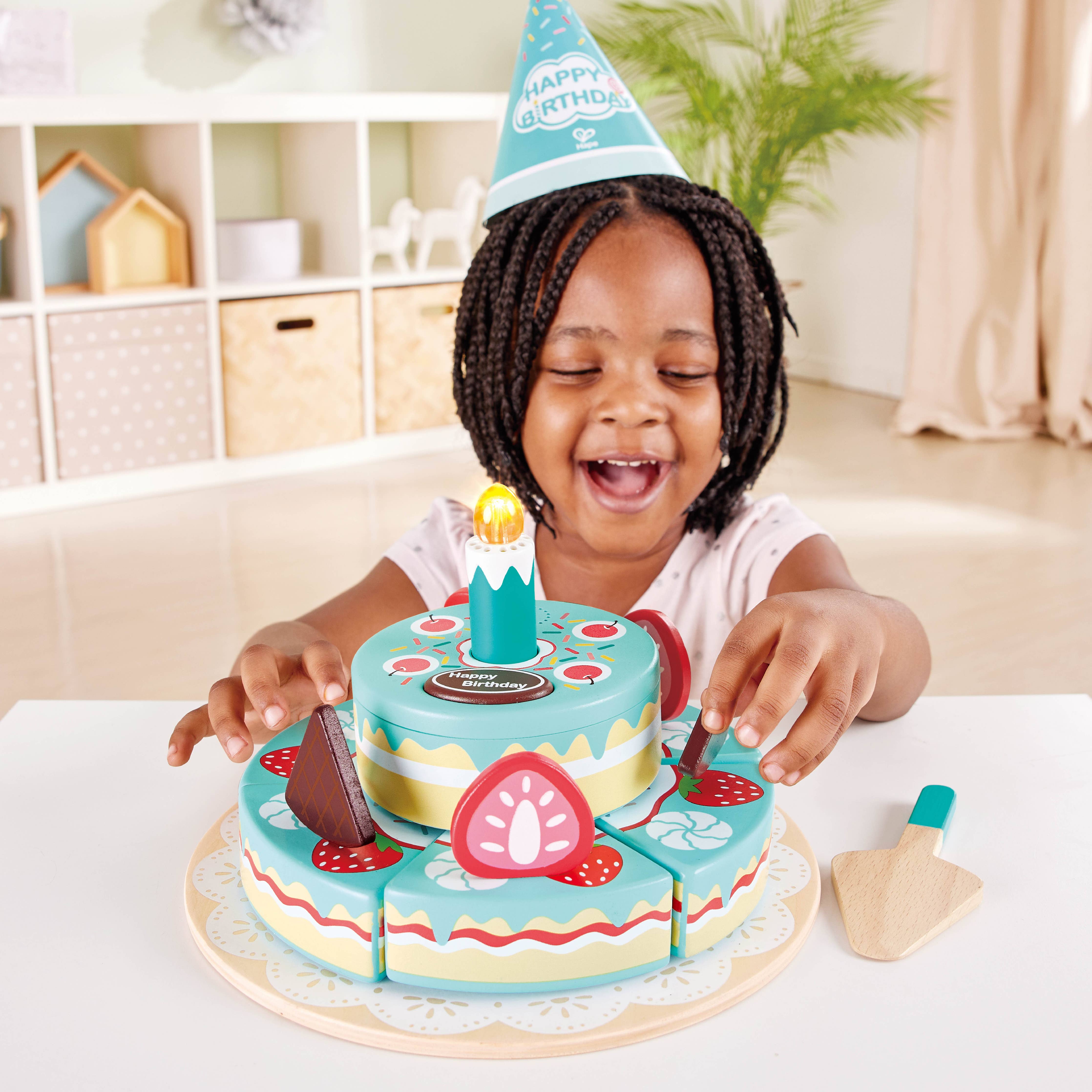 Hape Toys - Interactive Happy Birthday Cake
