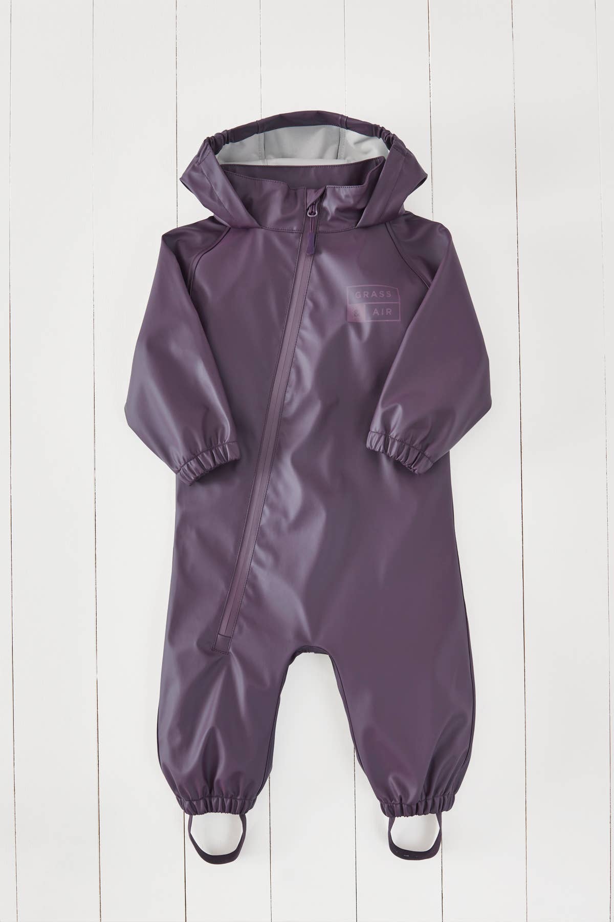 Grass & Air - Amethyst Purple Kids Puddlesuit