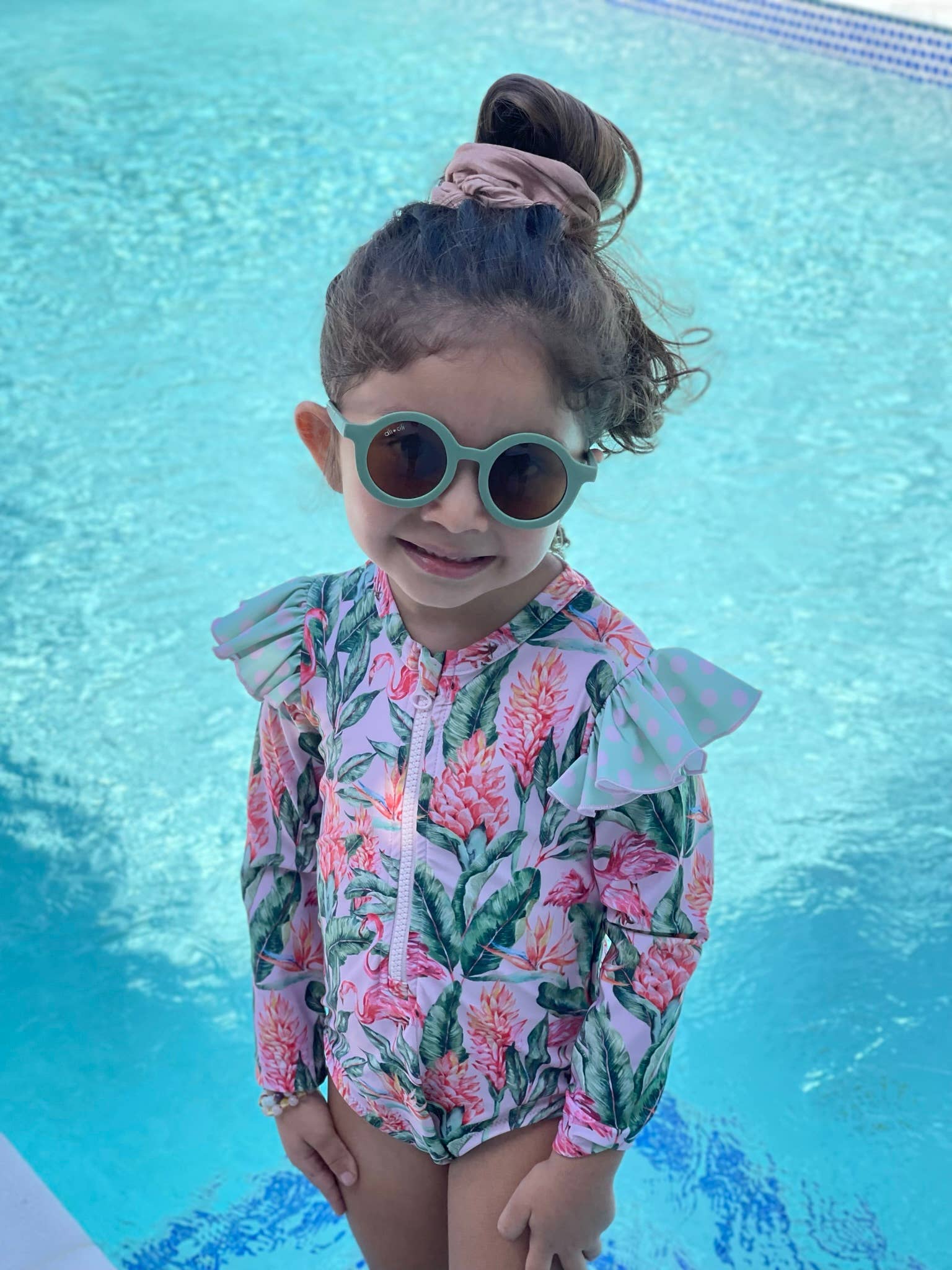 Ali+Oli - Kids Sunglasses Round (Mint)