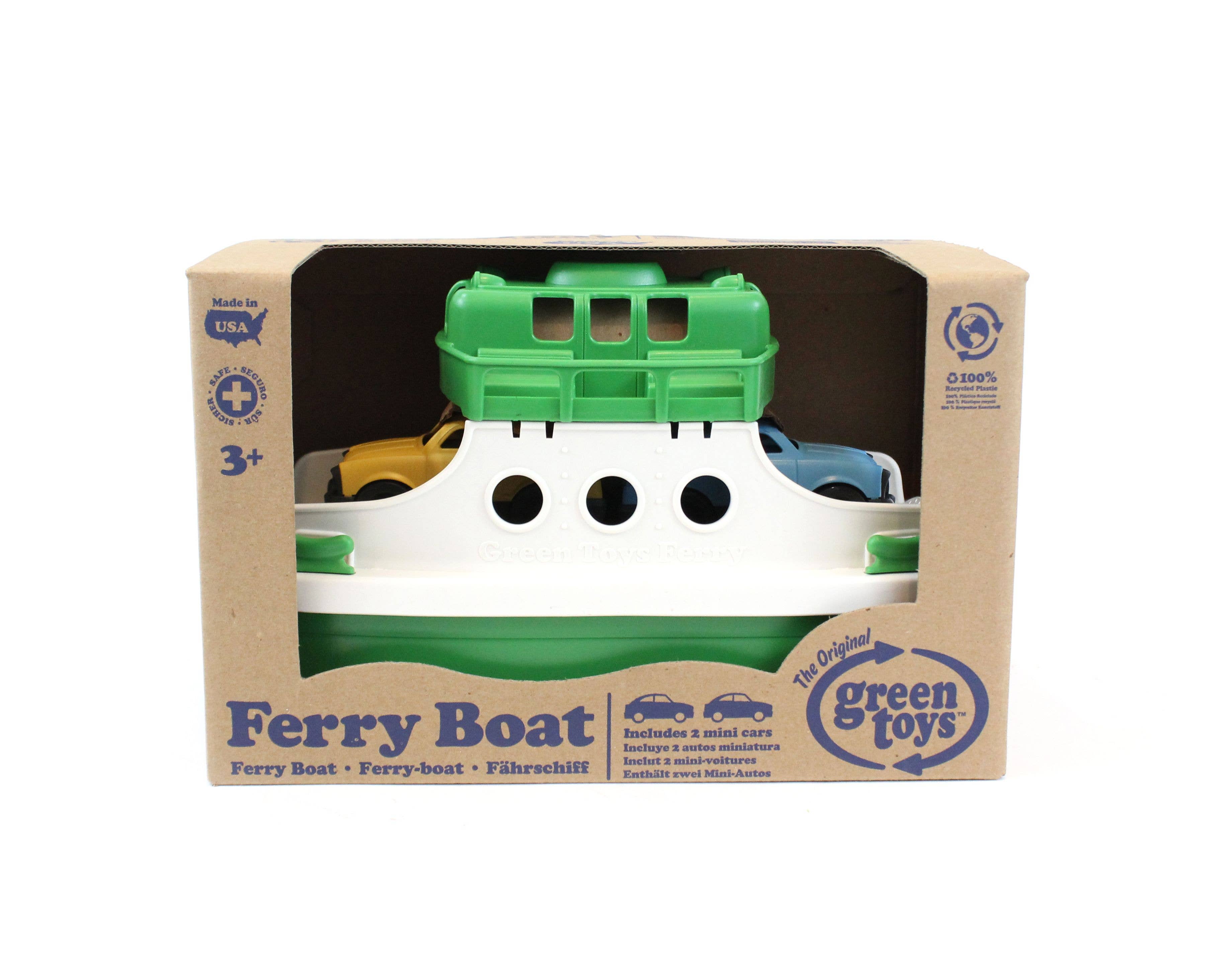Green Toys - Ferry Boat - Green/White