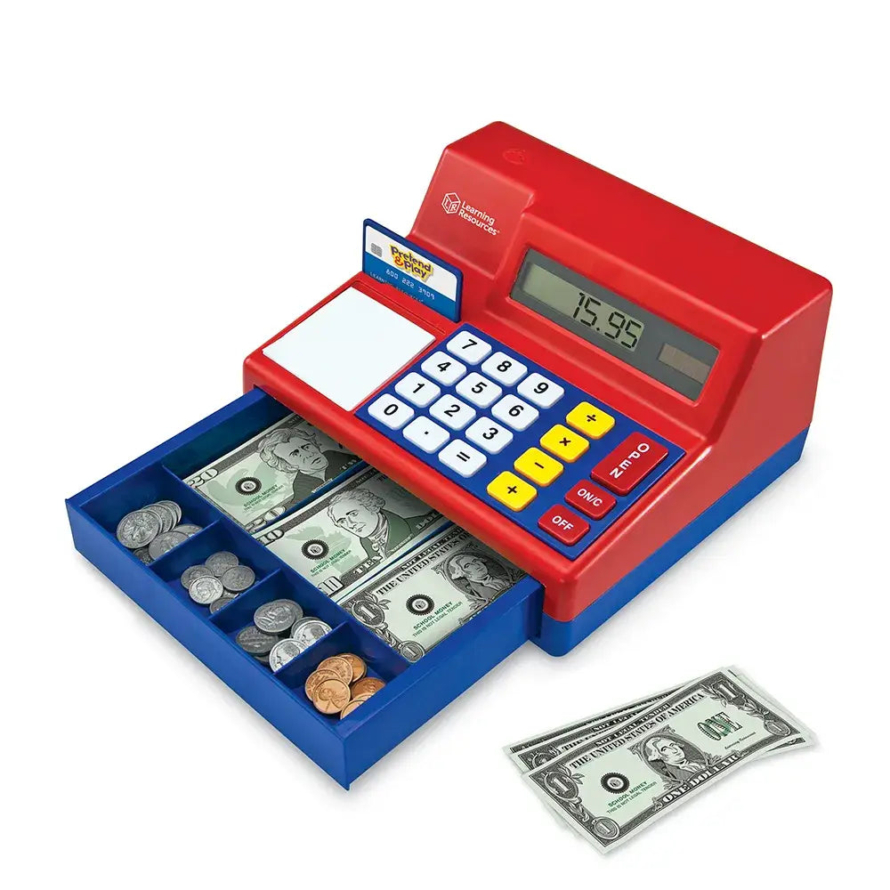 Learning Resources - Pretend & Play® Calculator Cash Register