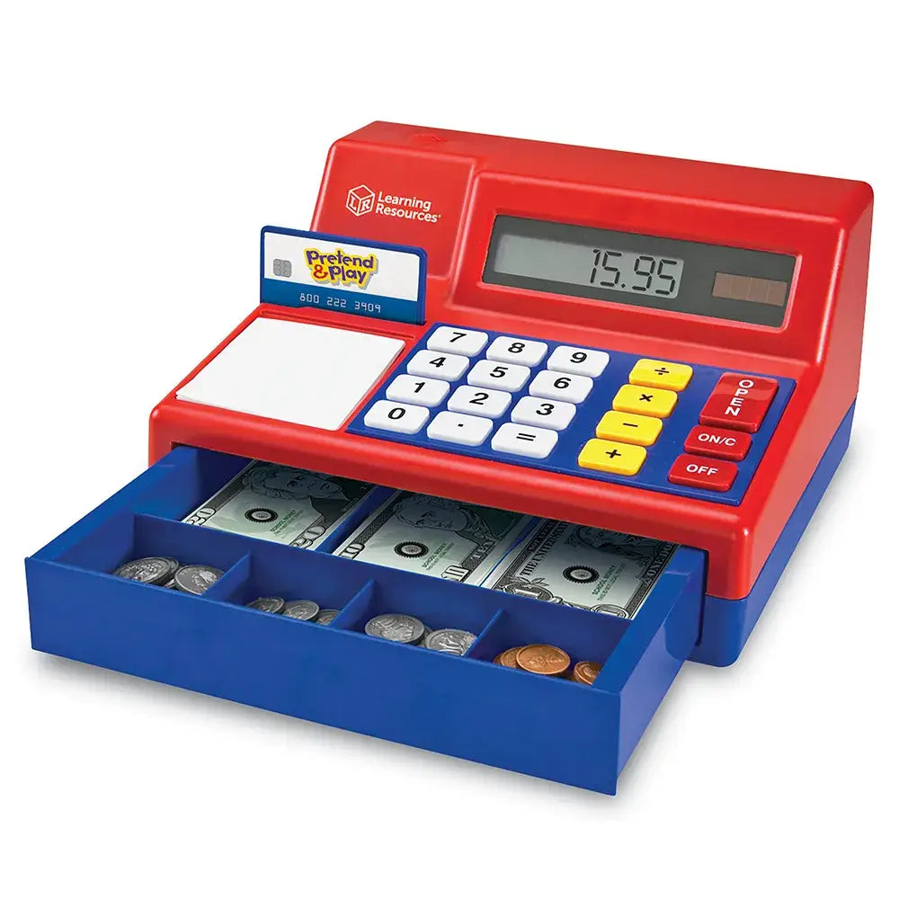 Learning Resources - Pretend & Play® Calculator Cash Register