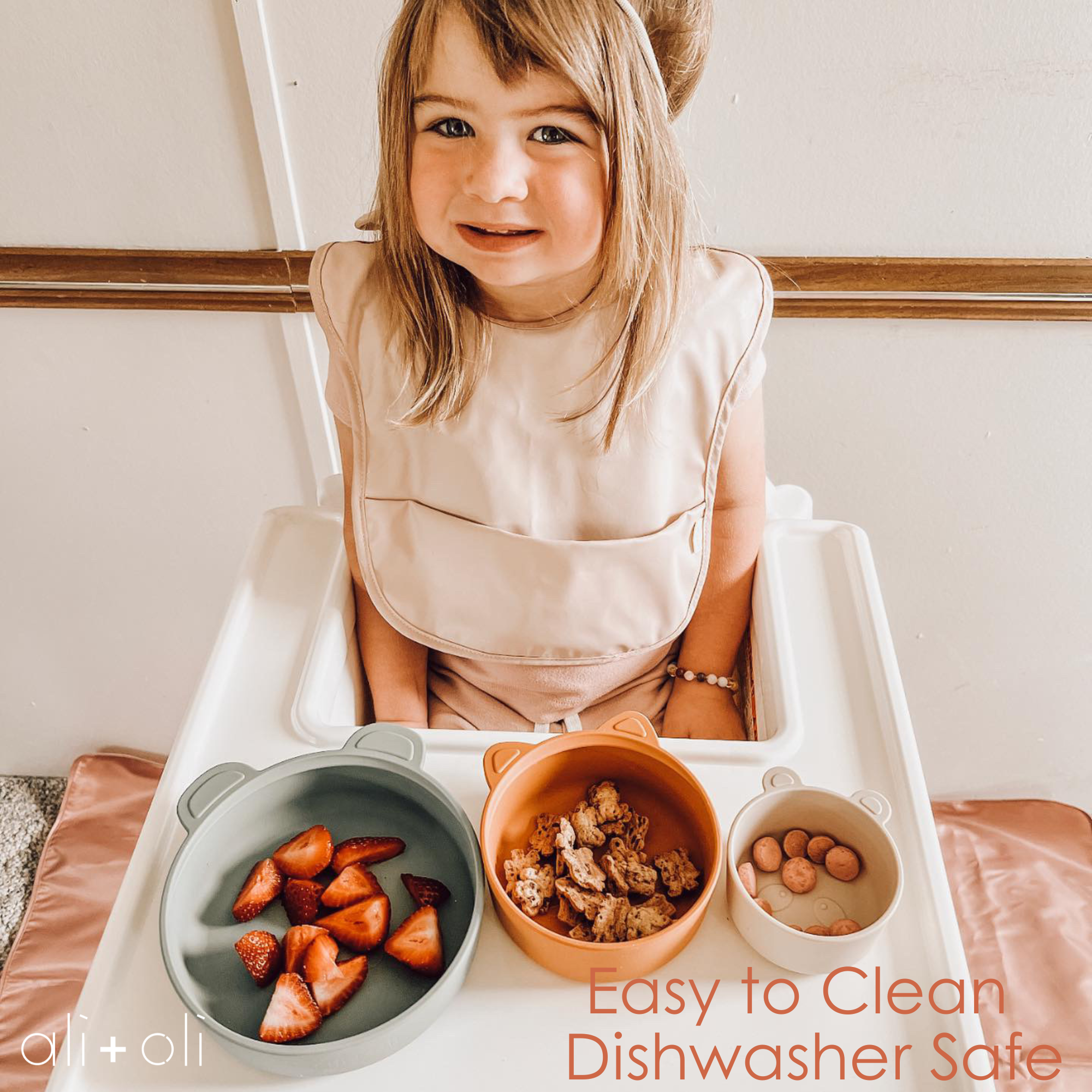 Ali+Oli - Stackable Snack Bowl Set