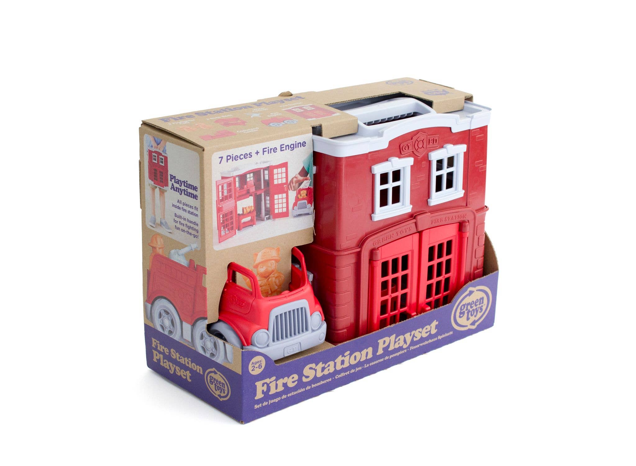 Green Toys - Fire Station Playset