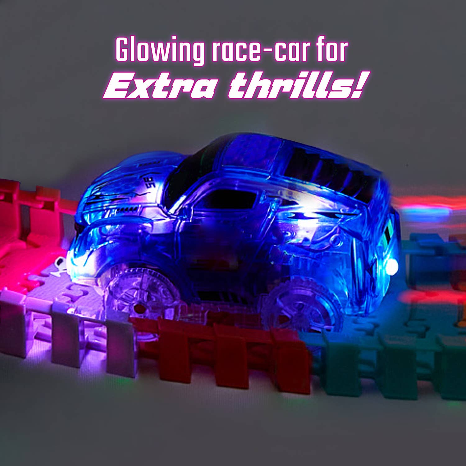 JitteryGit - 6 Piece Battery Power Toy Race Car Truck Jeep Collection Set
