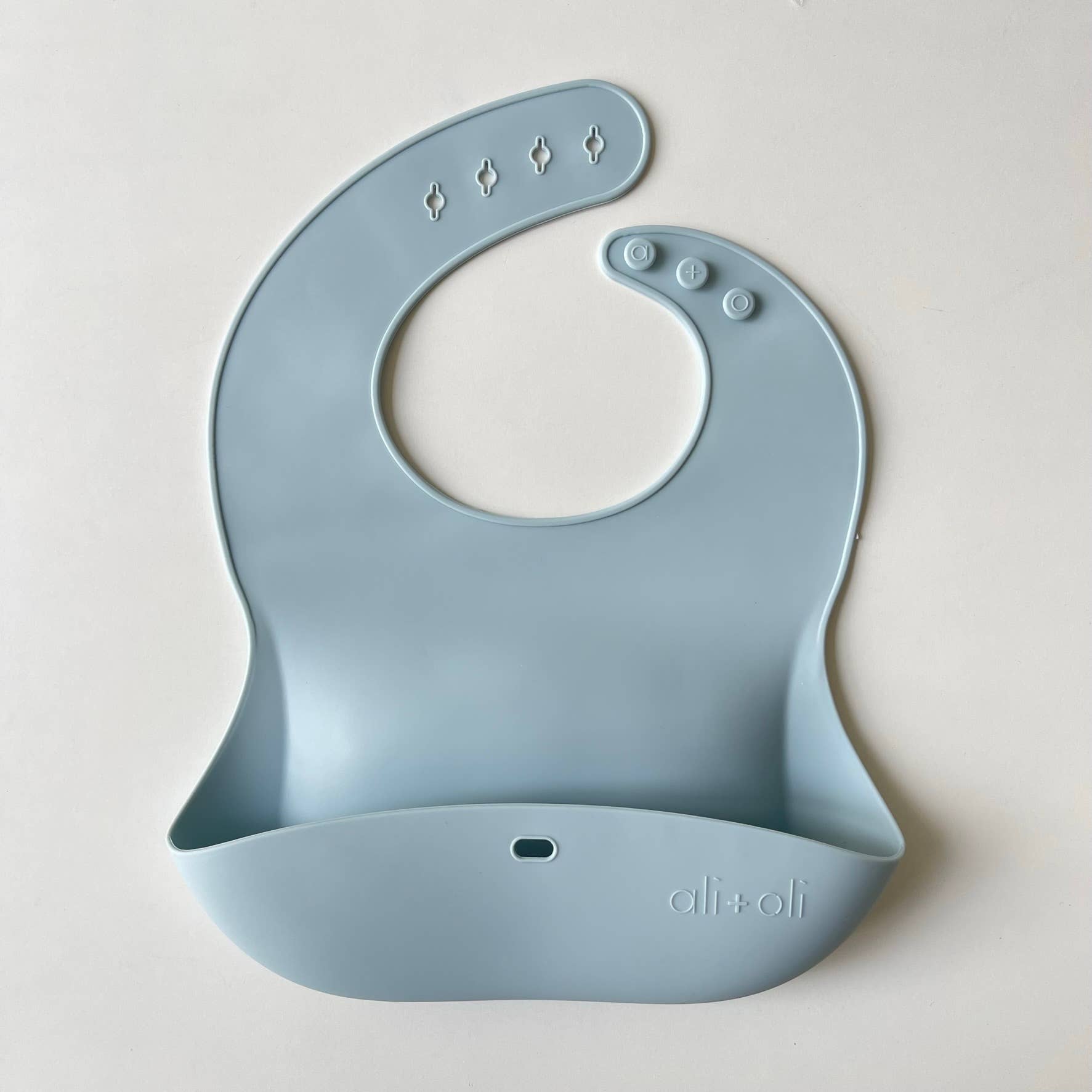 Ali+Oli - Silicone Baby Bib (Sky)