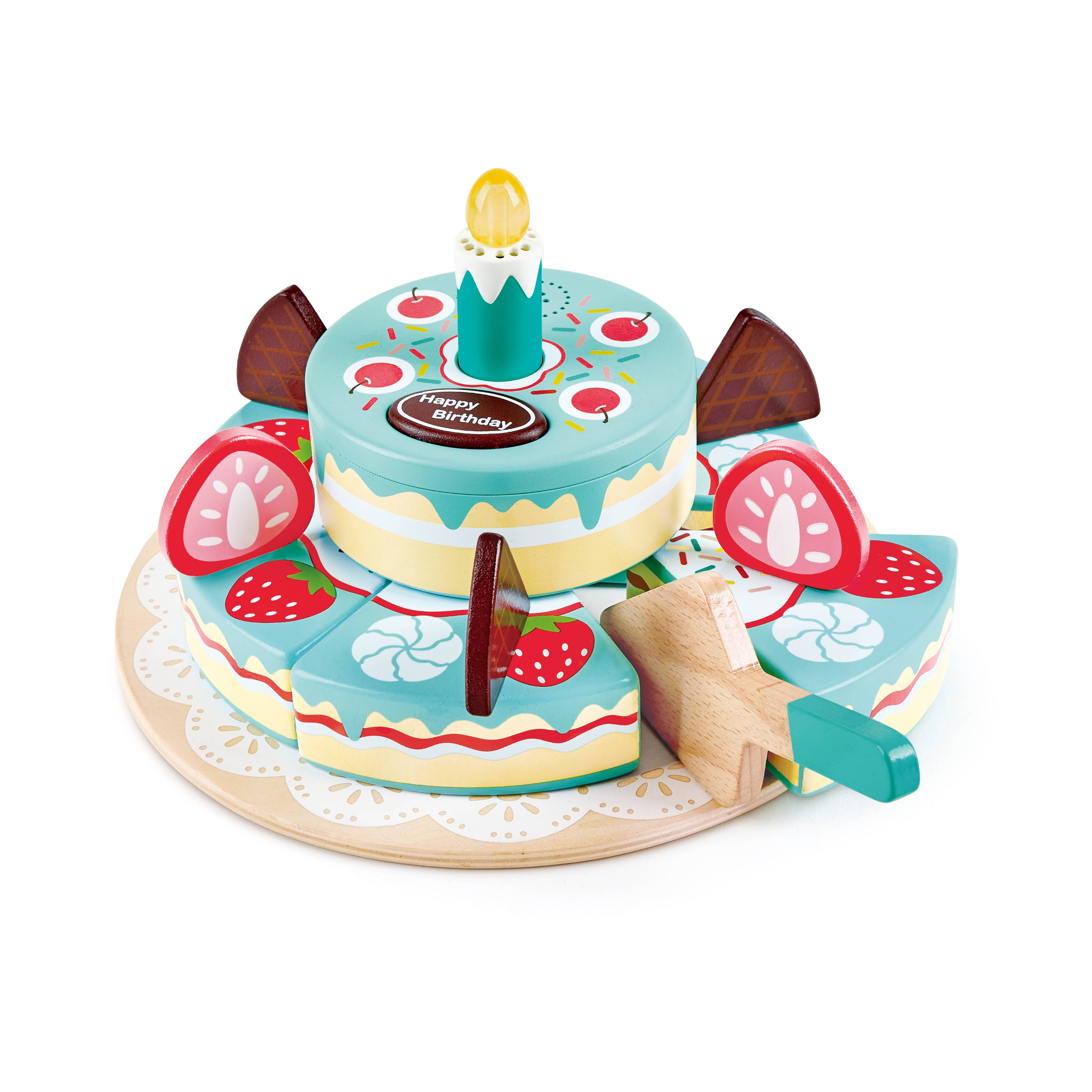 Hape Toys - Interactive Happy Birthday Cake