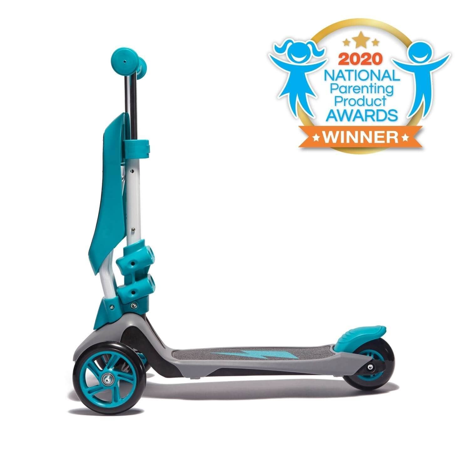SVOLTA - Ace 2-in-1 Sit and Stand Convertible Scooter - Teal