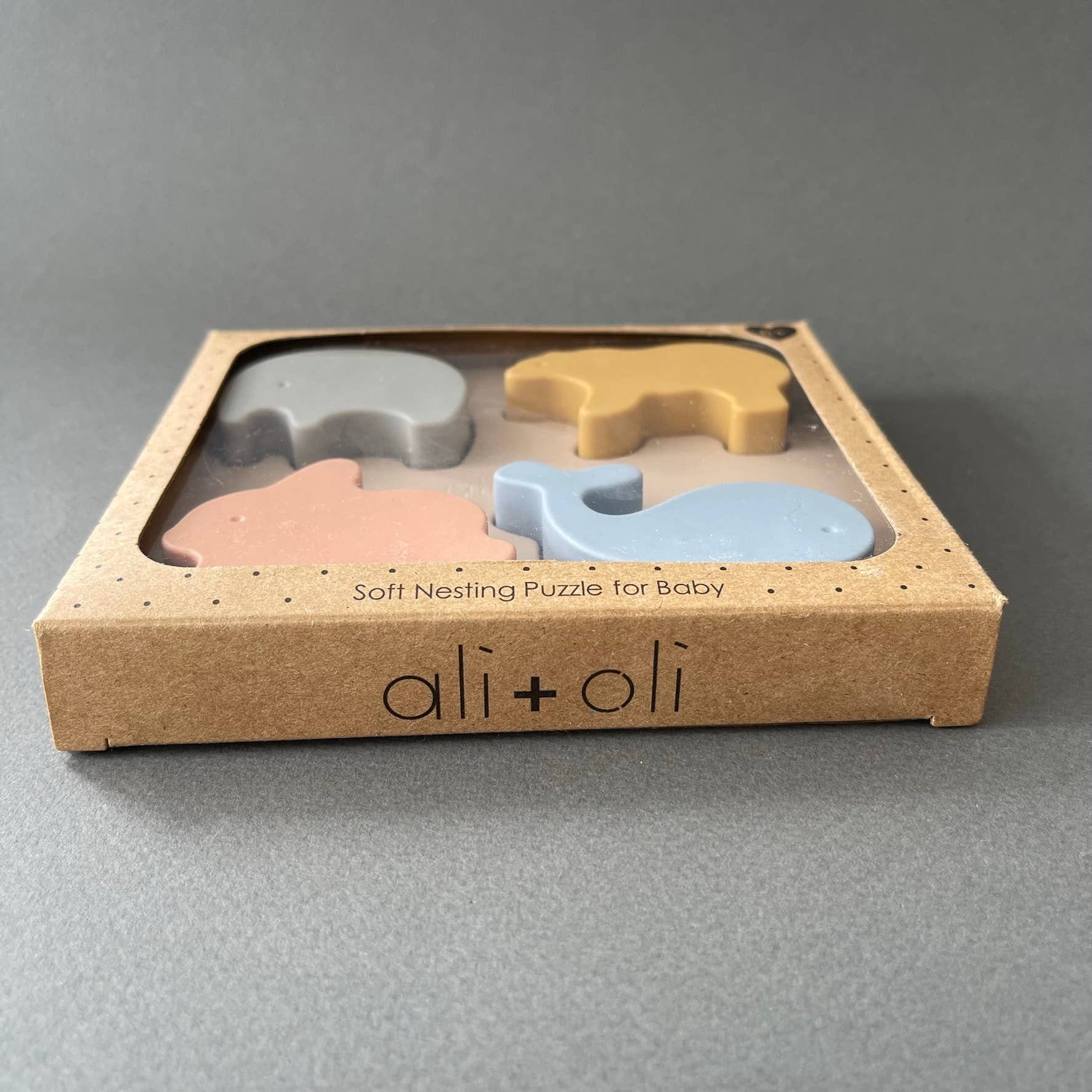 Ali+Oli - Baby Soft Silicone Mini-Animal Puzzle