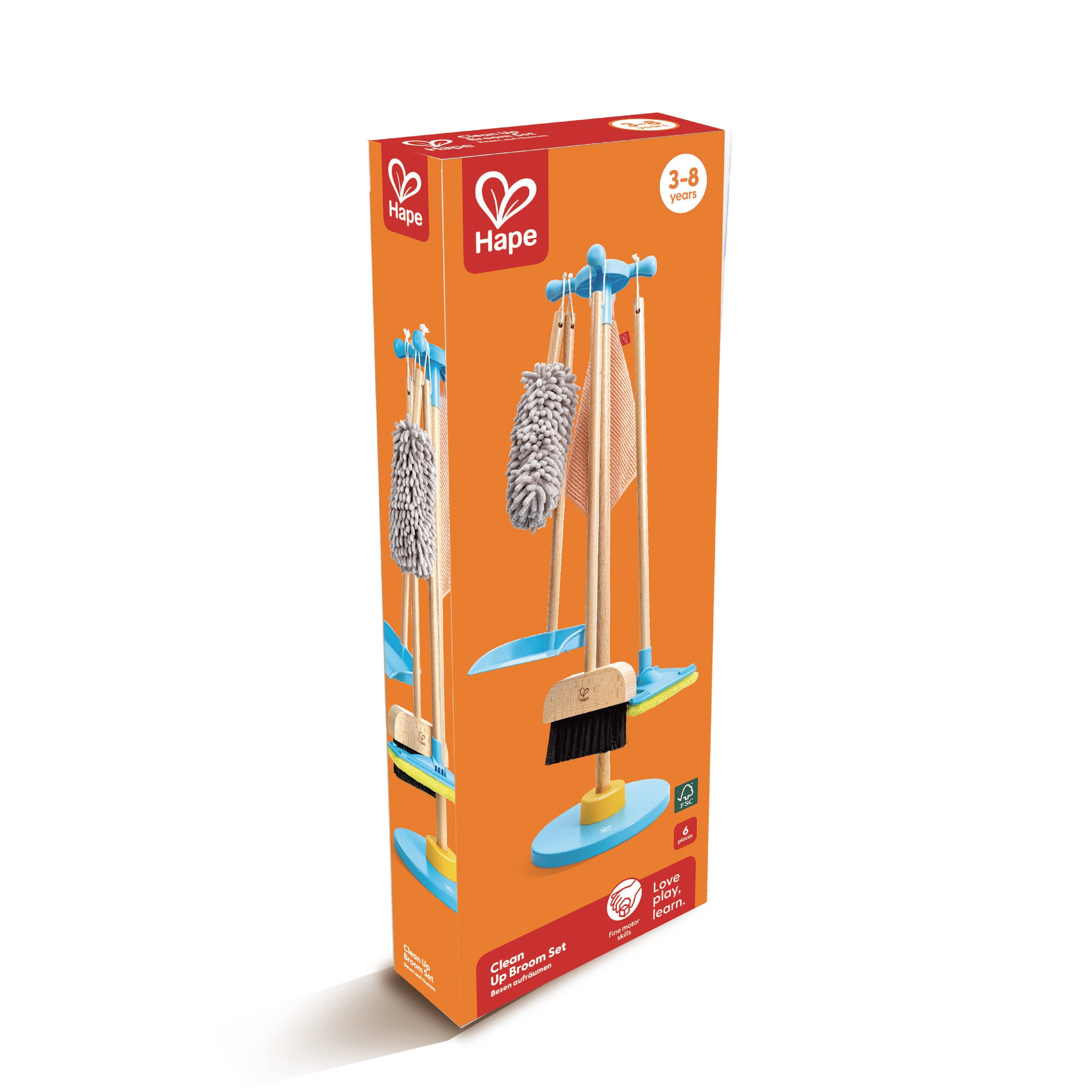 Hape Toys - Clean Up Broom Set