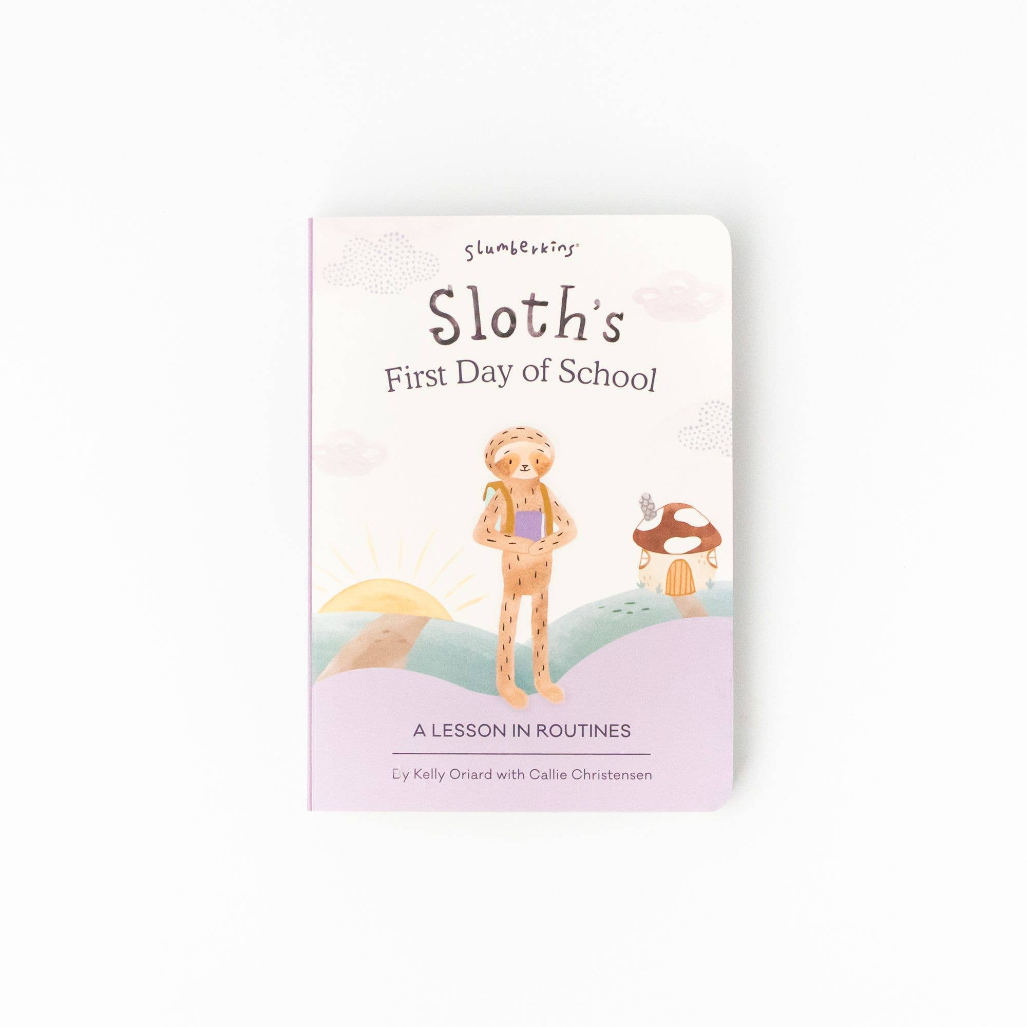 Slumberkins Inc. - Book - Sloth Goes to School: Routines