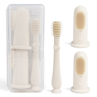 Ali+Oli - Baby Finger Toothbrush & Tongue Cleaner Oral Set