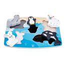 Hape Toys - Polar Animal Tactile Puzzle