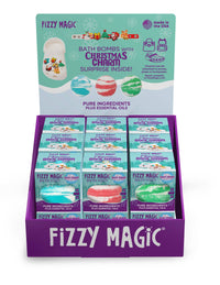 Purposeful Bliss - Fizzy Magic - Kids Bath Bombs with Surprise Christmas Charms – Jibbitz