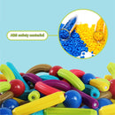 PicassoTiles - 100 Piece Magnetic Stick Stacking Construction