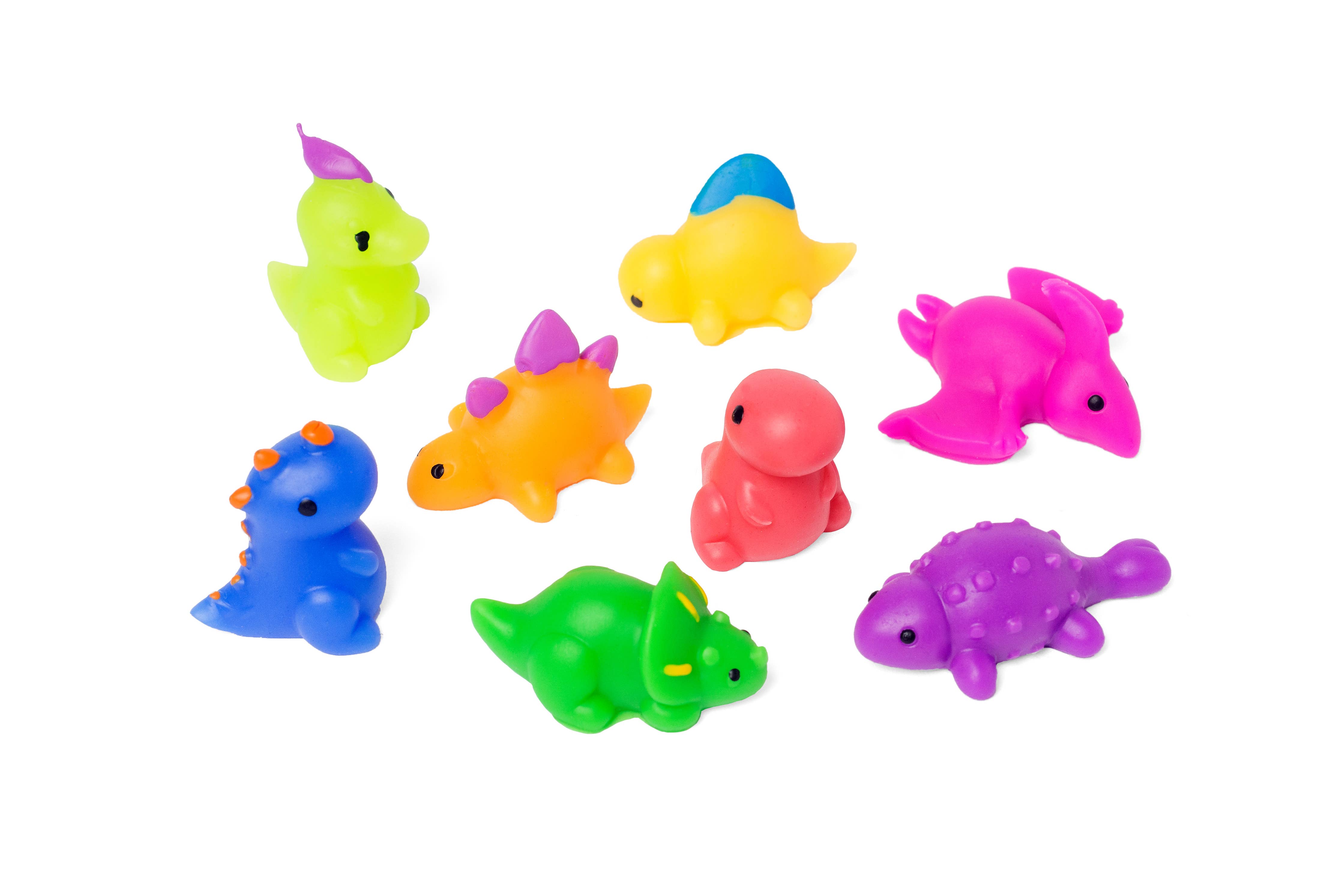Purposeful Bliss - Fizzy Magic - Bath Bombs, Tie Dye Mystery Dinosaur Squishy Inside