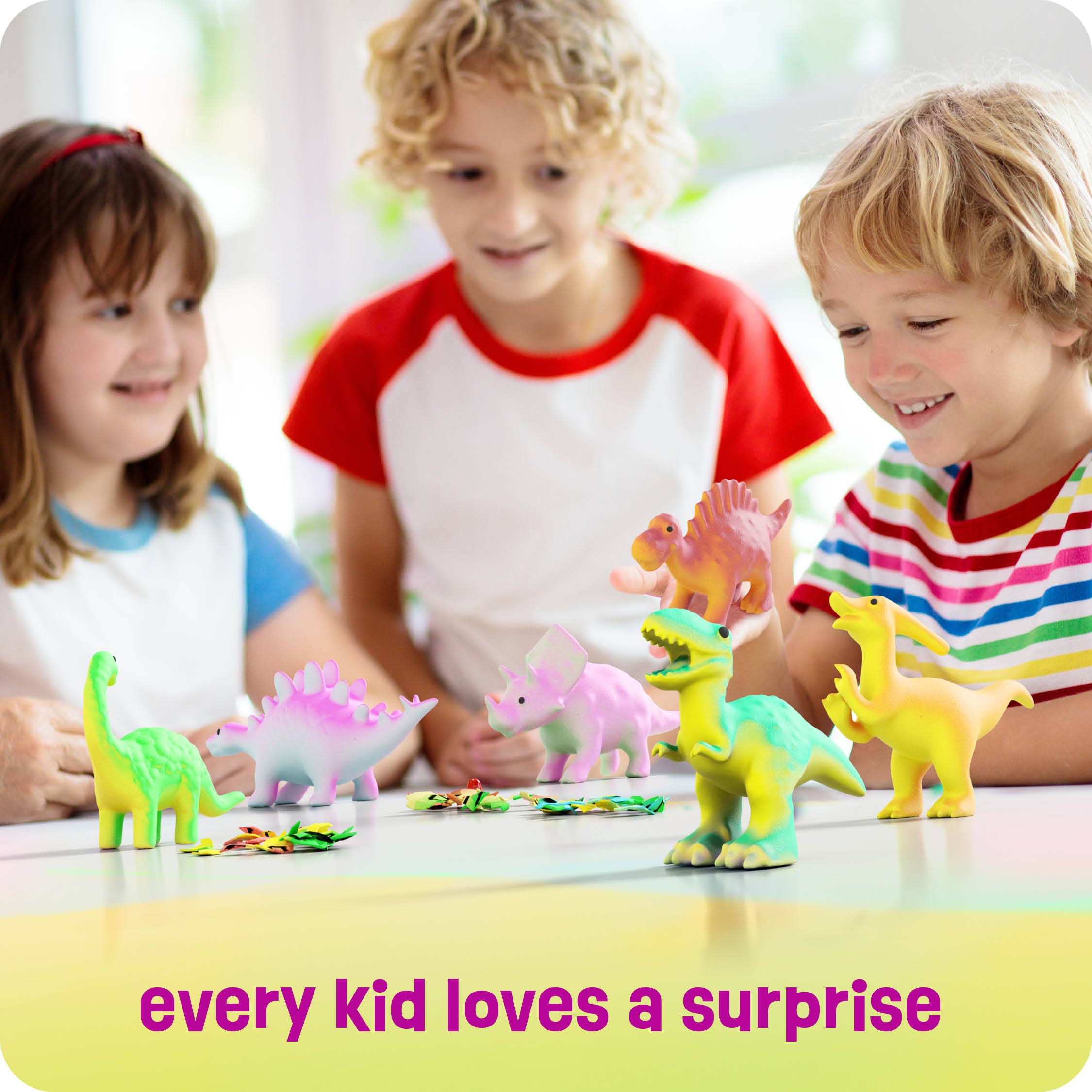 Dan&Darci - Dinosaur Hatching Surprise Eggs for Kids - 6 Pack