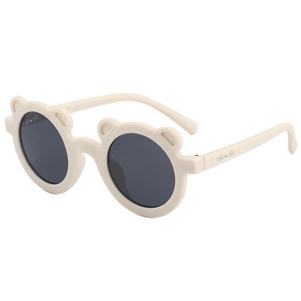 Ali+Oli - Kids Sunglasses Round (Bear Beige)