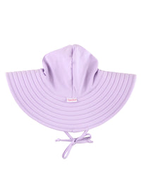 RuffleButts + RuggedButts - Girls Lavender Swim Hat