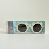Ali+Oli - Kids Sunglasses Round (Bear Beige)