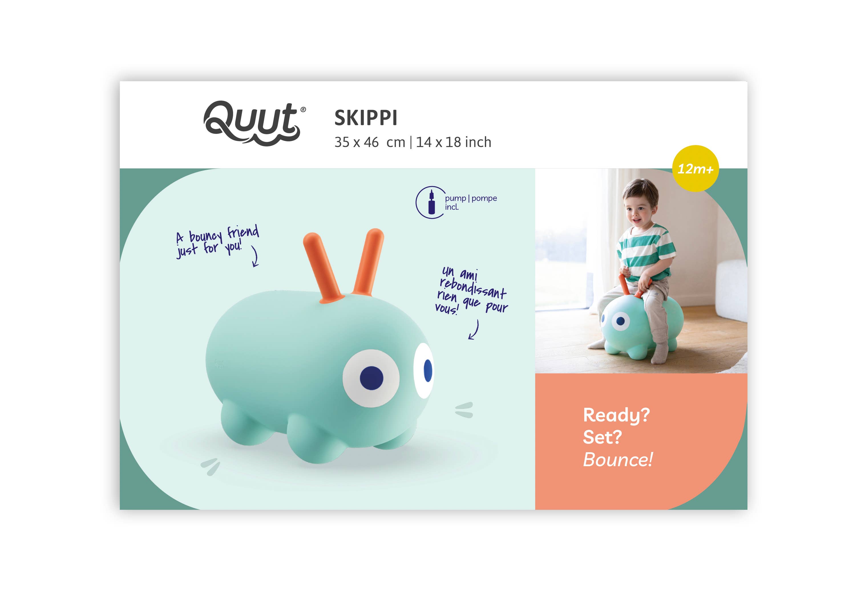 Quut Toys - Skippi A Bouncy Friend Just For You